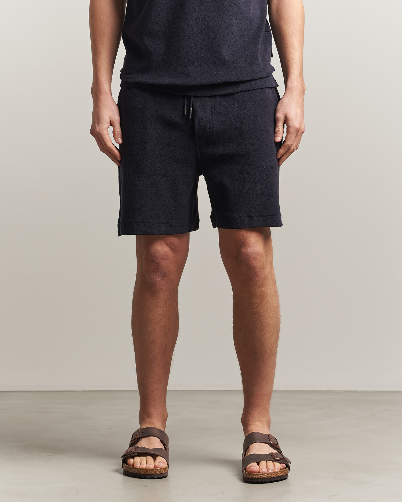 Herren | Shorts | Morris | Delon Terry Shorts Navy