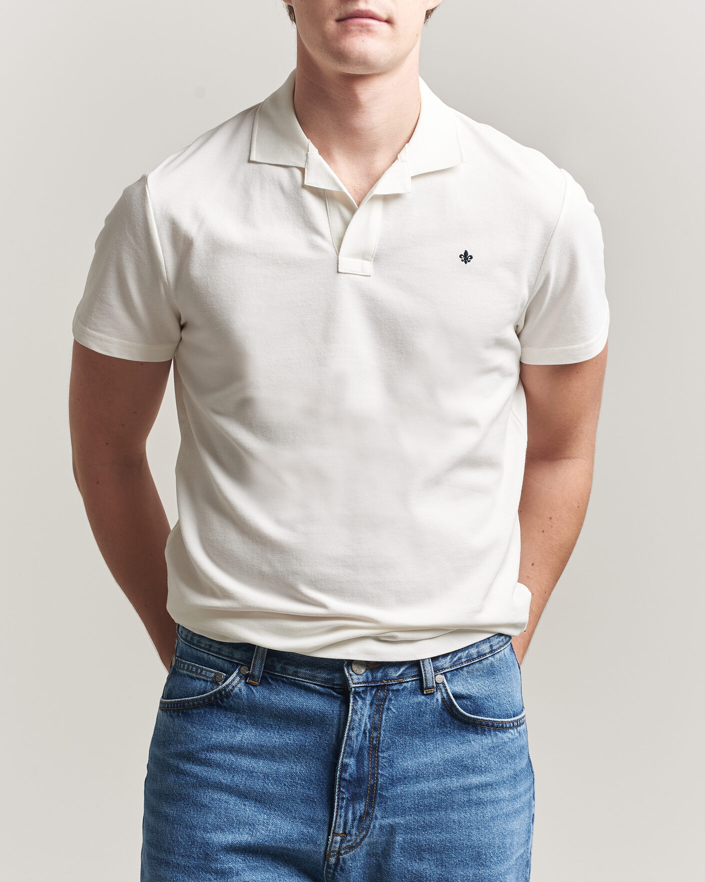 Herren | Poloshirts | Morris | Dylan Pique Off White