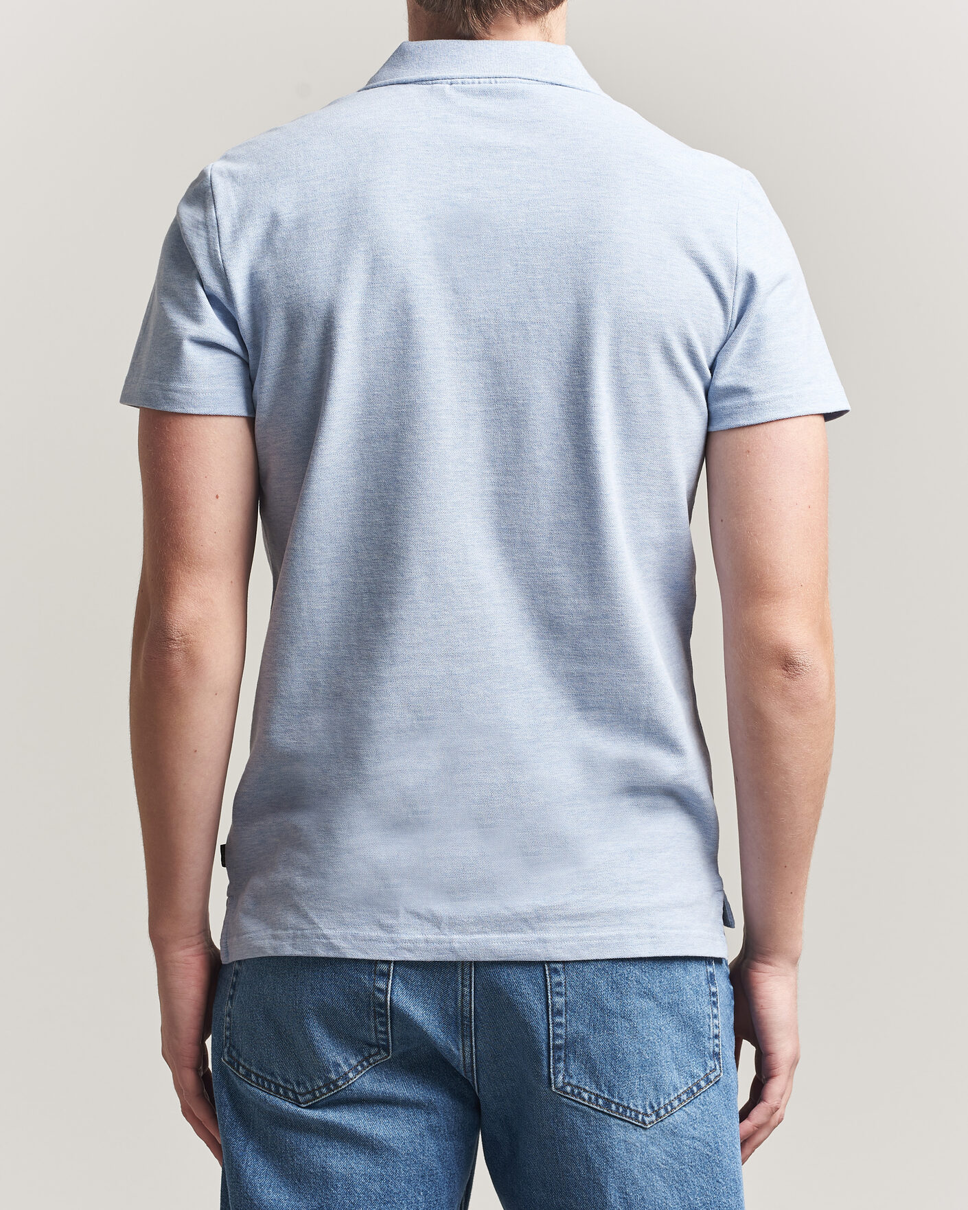 Herren | Poloshirts | Morris | Dylan Pique Light Blue