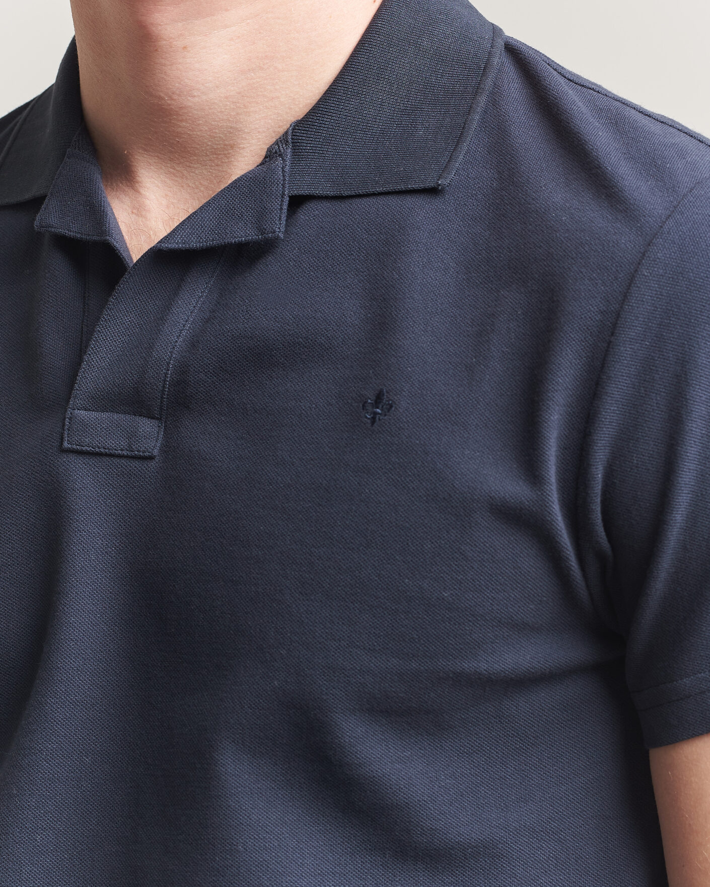 Herren | Poloshirts | Morris | Dylan Pique Dark Blue
