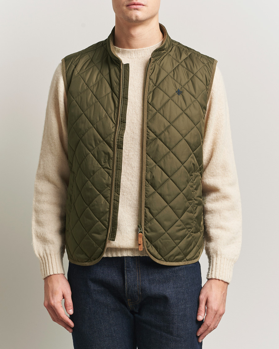 Herren | Westen | Morris | Teddy Quilted Vest Green