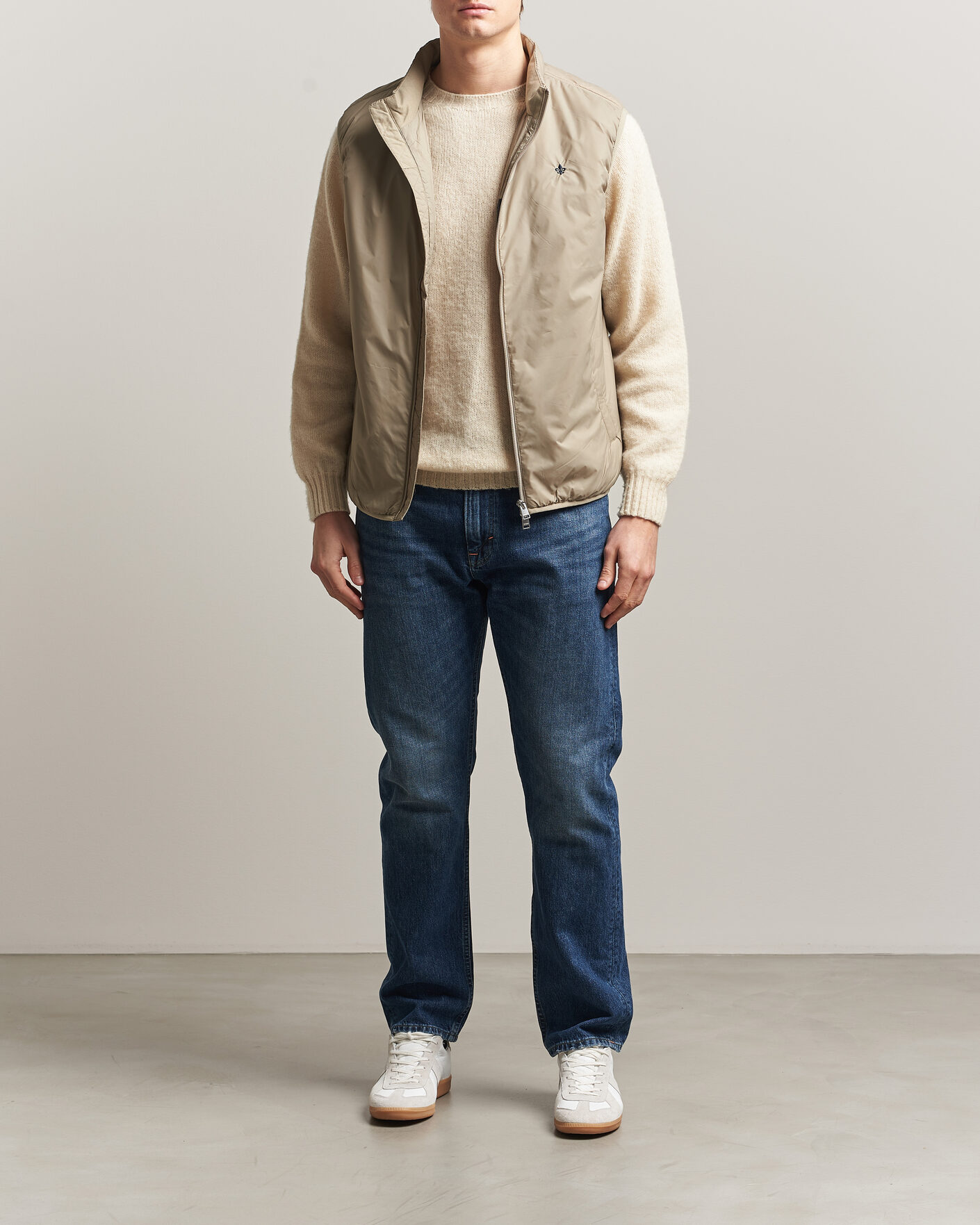 Herren | Westen | Morris | Bradley Padded Vest Khaki