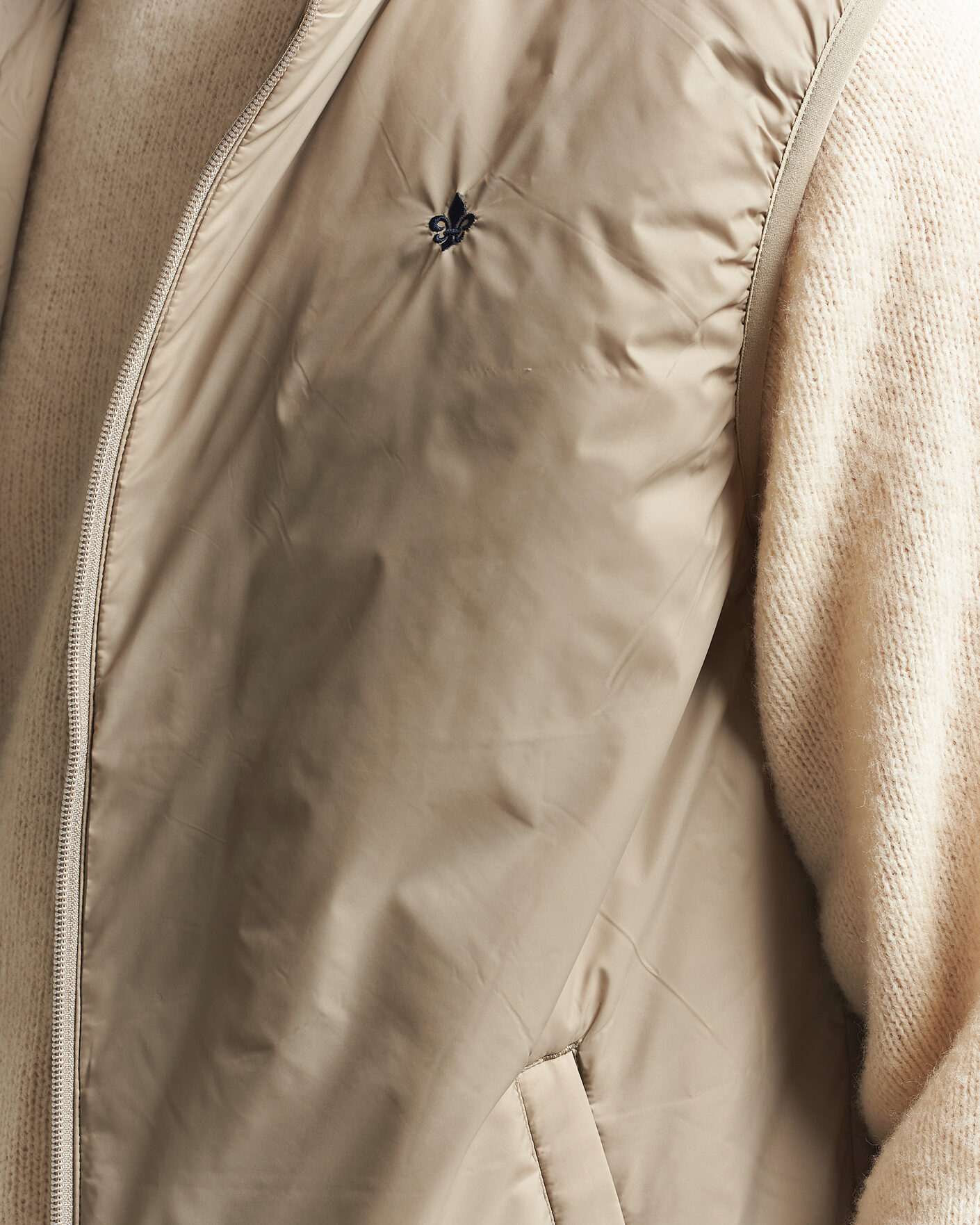 Herren | Westen | Morris | Bradley Padded Vest Khaki