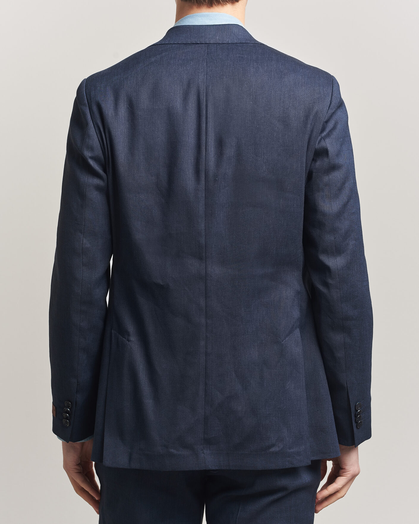 Herren | Sakkos | Morris | Linen Suit Blazer Navy