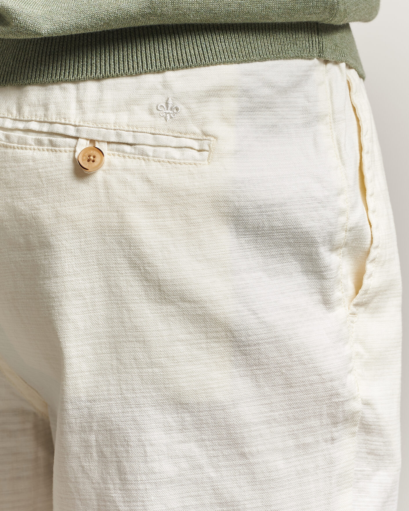 Herren | Hosen | Morris | Fenix Linen Trousers Off White