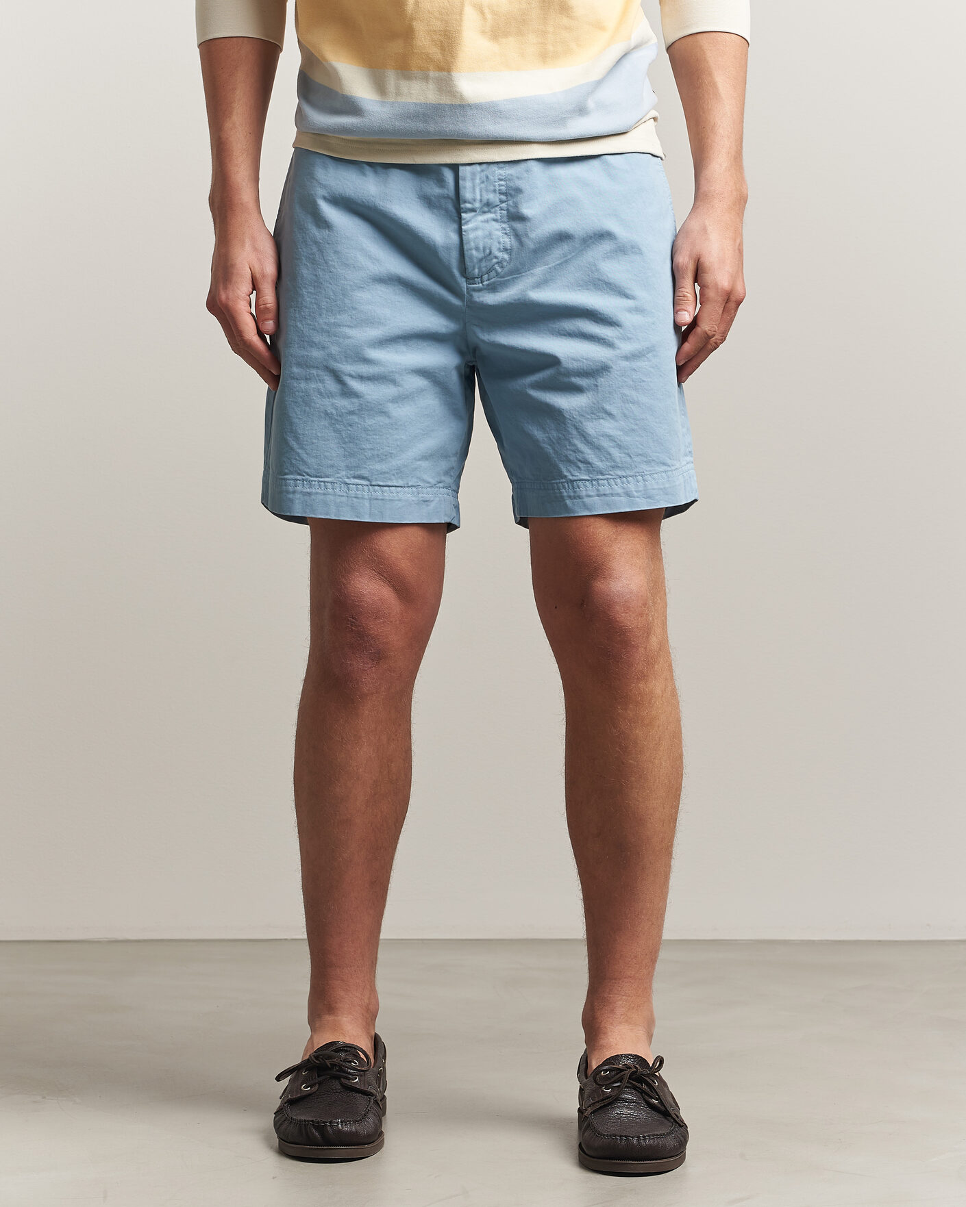 Herren | Shorts | Morris | Original Chinos Shorts Light Blue