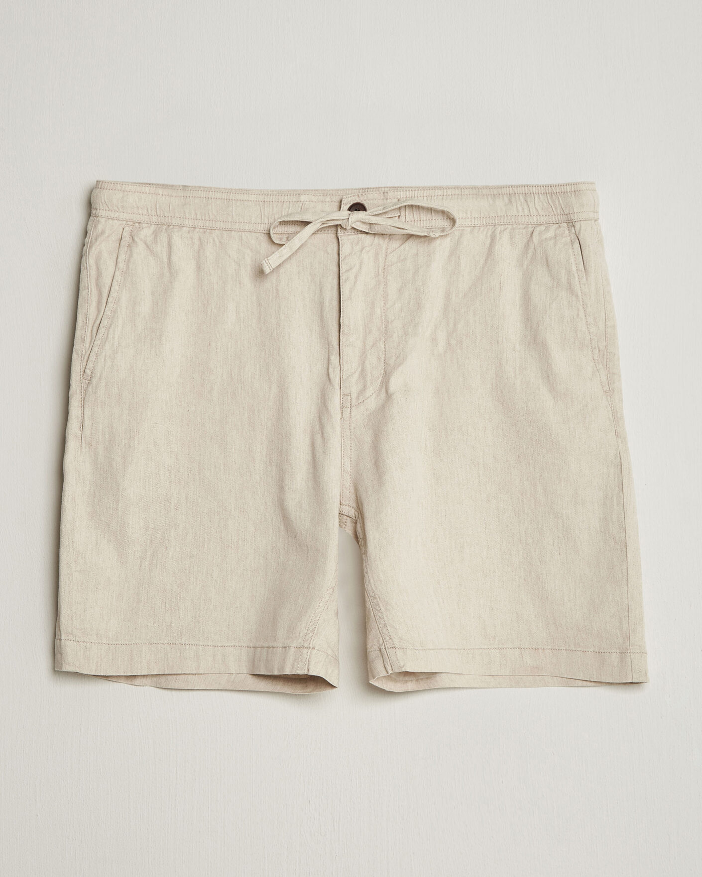 Herren | Shorts | Morris | Fenix Linen Shorts Khaki