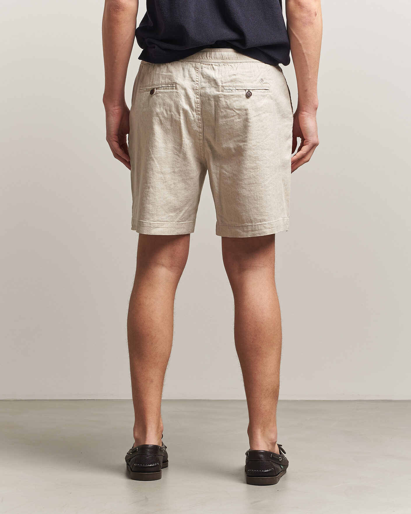 Herren | Shorts | Morris | Fenix Linen Shorts Khaki