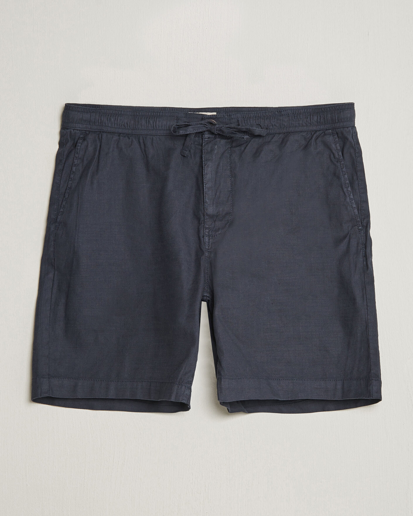 Herren | Shorts | Morris | Fenix Linen Shorts Dark Blue