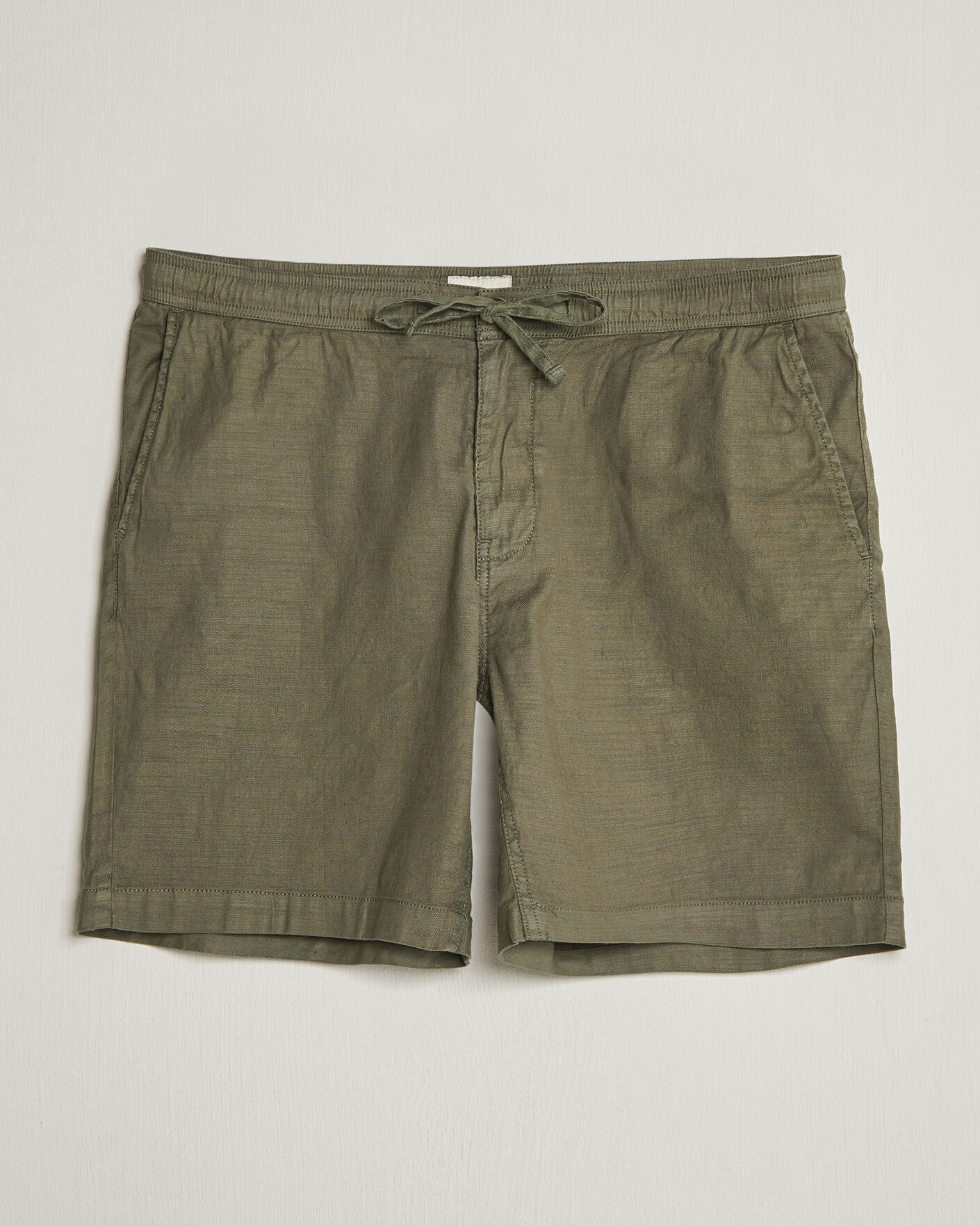 Herren | Shorts | Morris | Fenix Linen Shorts Olive