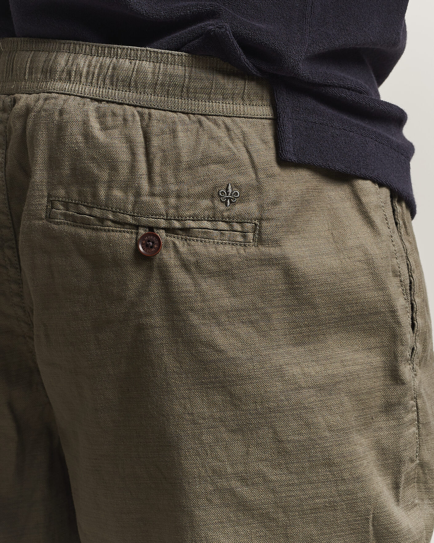 Herren | Shorts | Morris | Fenix Linen Shorts Olive