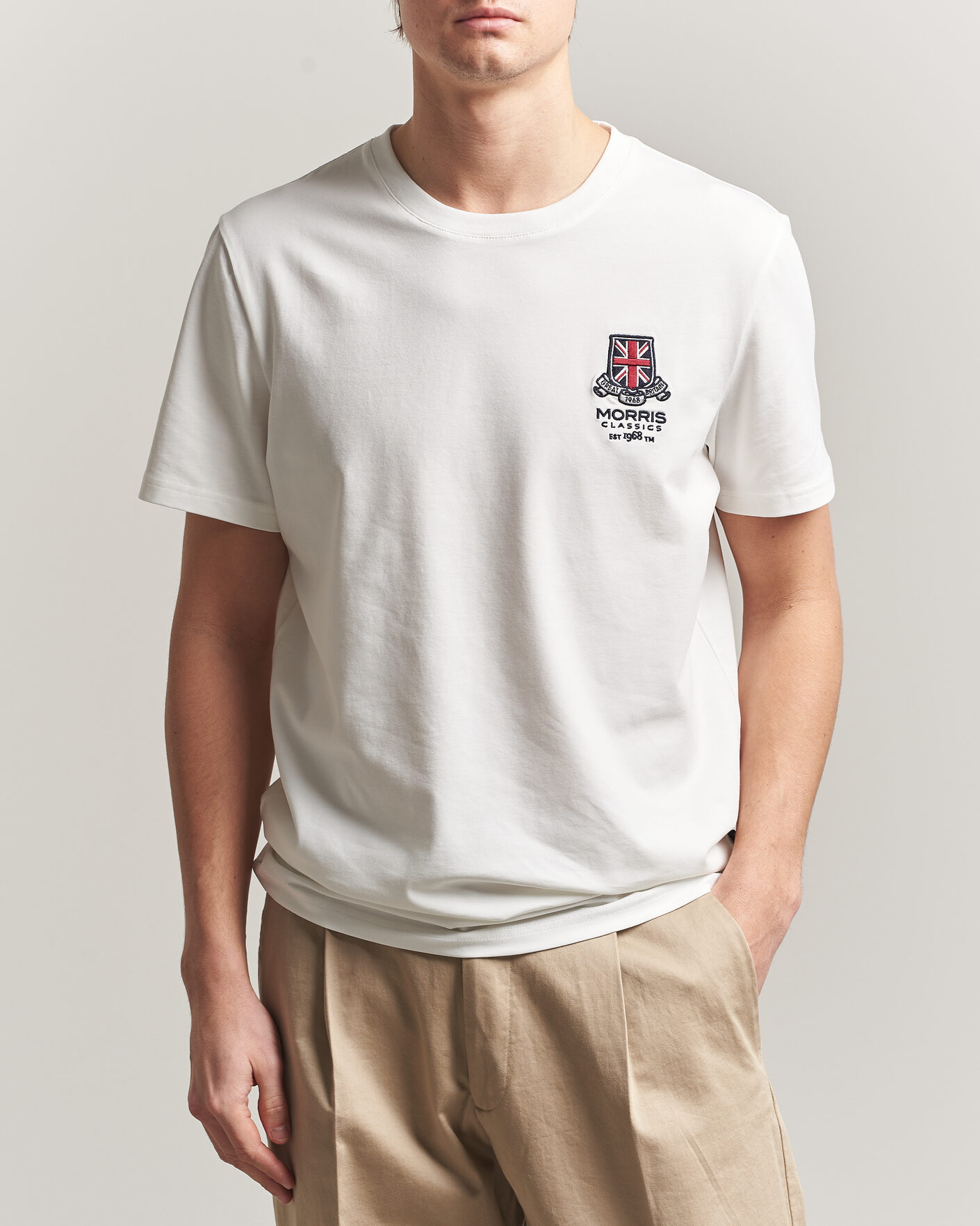 Herren | T-Shirts | Morris | Barton T-Shirt Off White