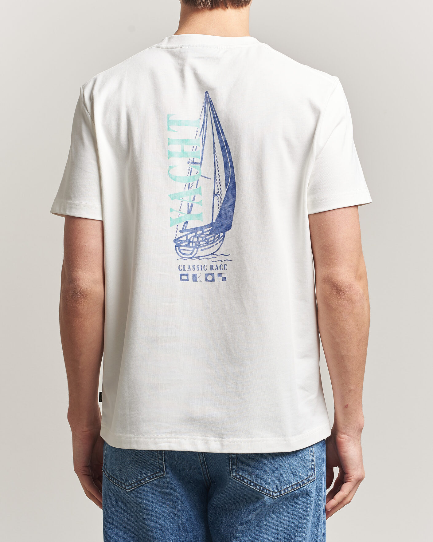 Herren | T-Shirts | Morris | Nevile T-Shirt White
