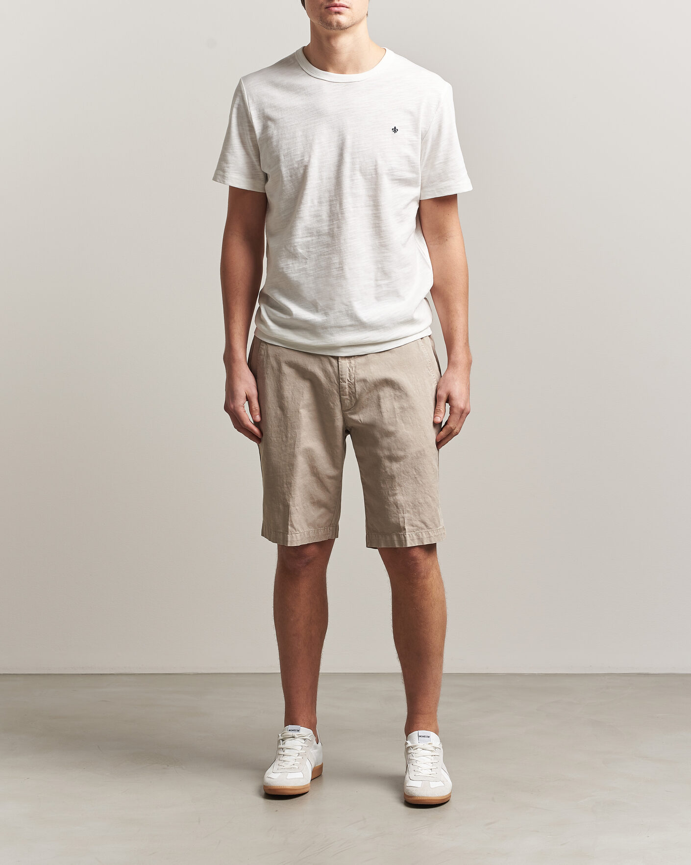 Herren | T-Shirts | Morris | Watson Slub T-Shirt Off White