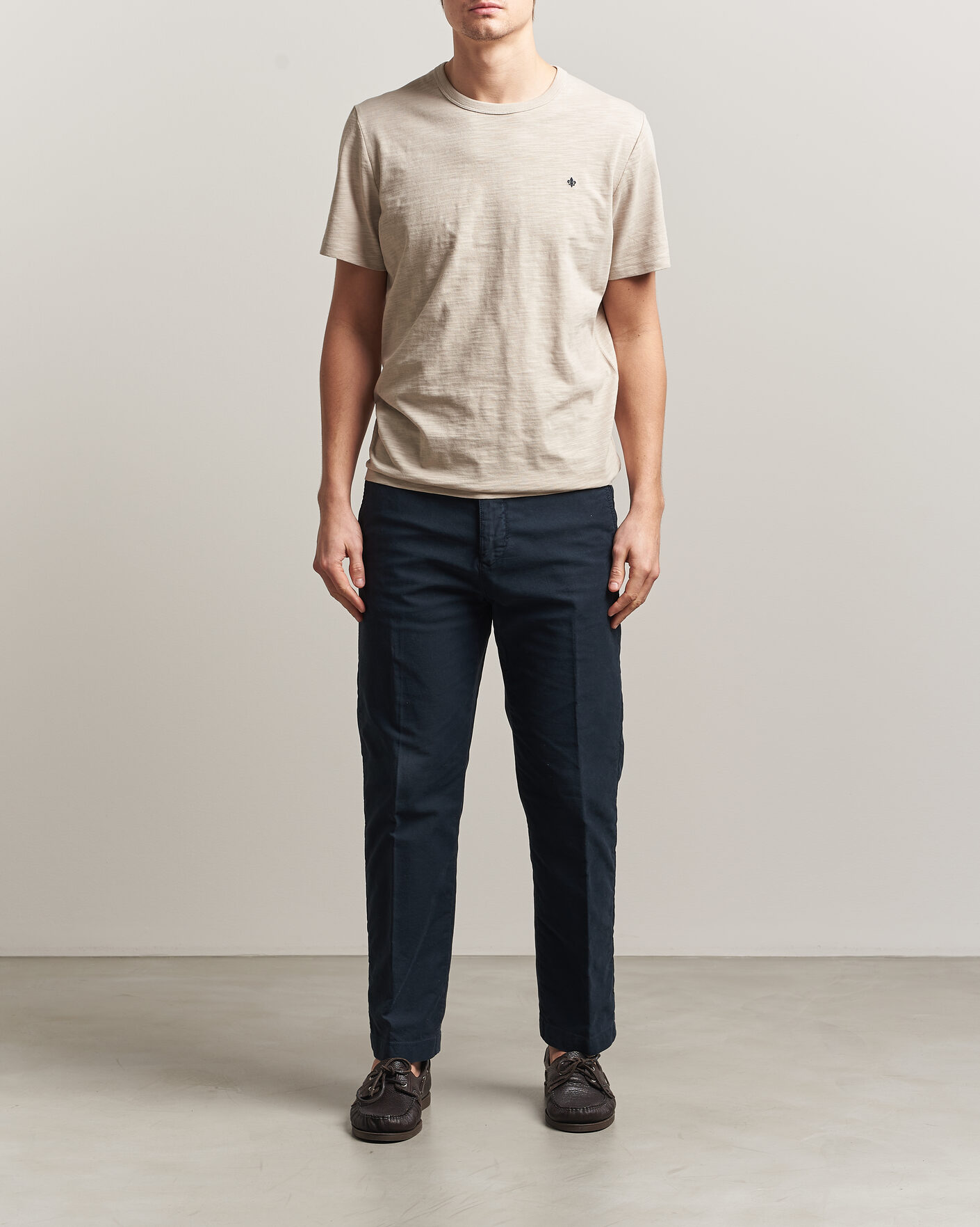 Herren | T-Shirts | Morris | Watson Slub T-Shirt Khaki