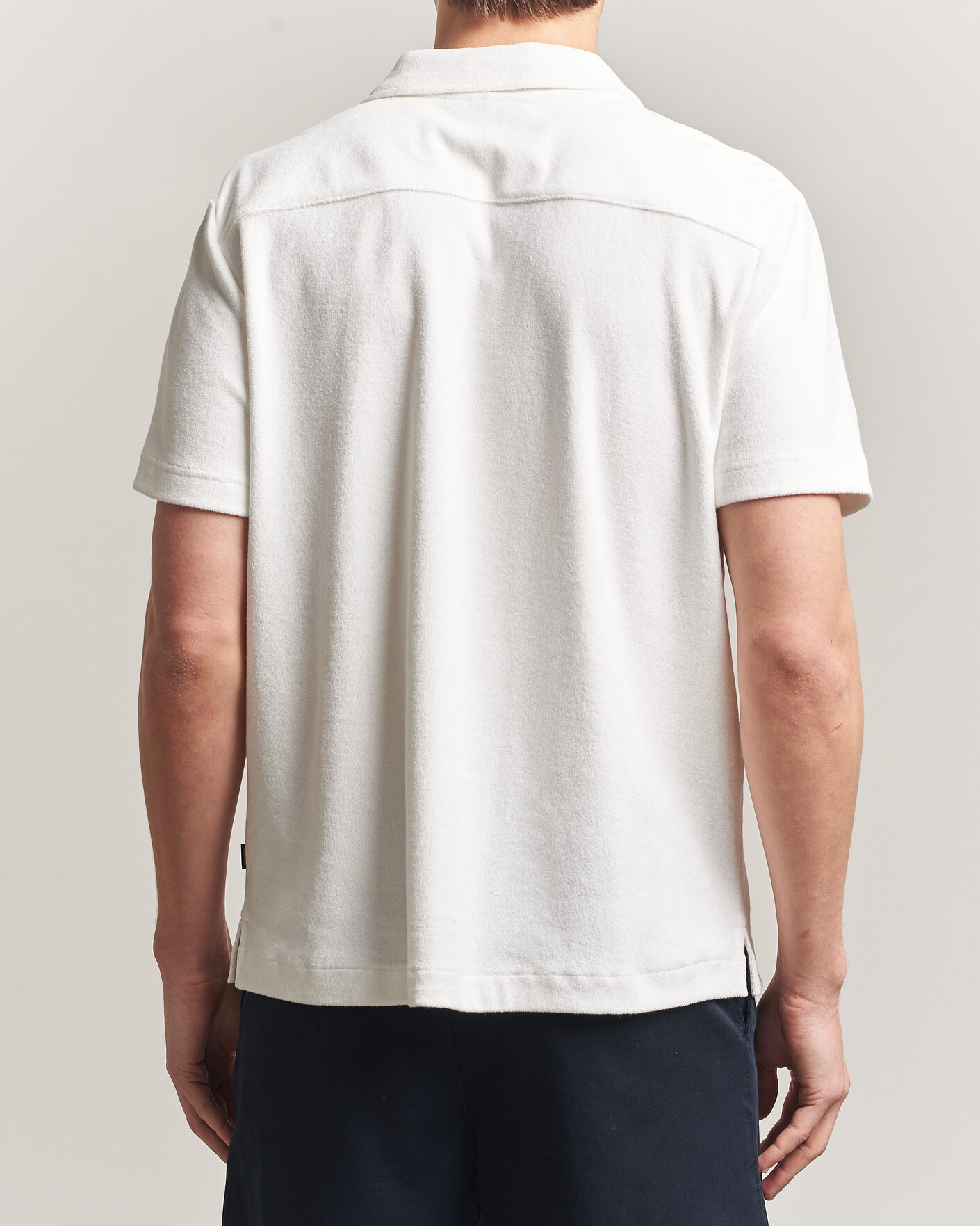 Herren | Poloshirts | Morris | Lily Terry Shirt Off White