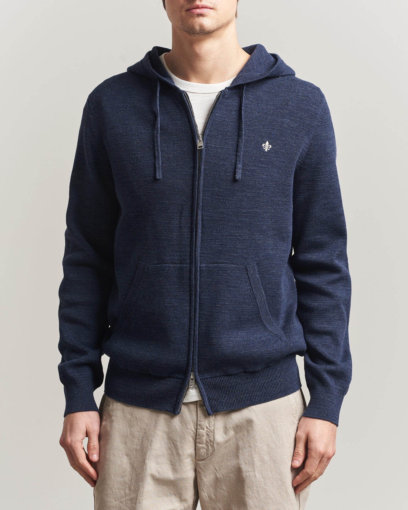 Herren | Pullover | Morris | Randall Full-Zip Hoodie Navy