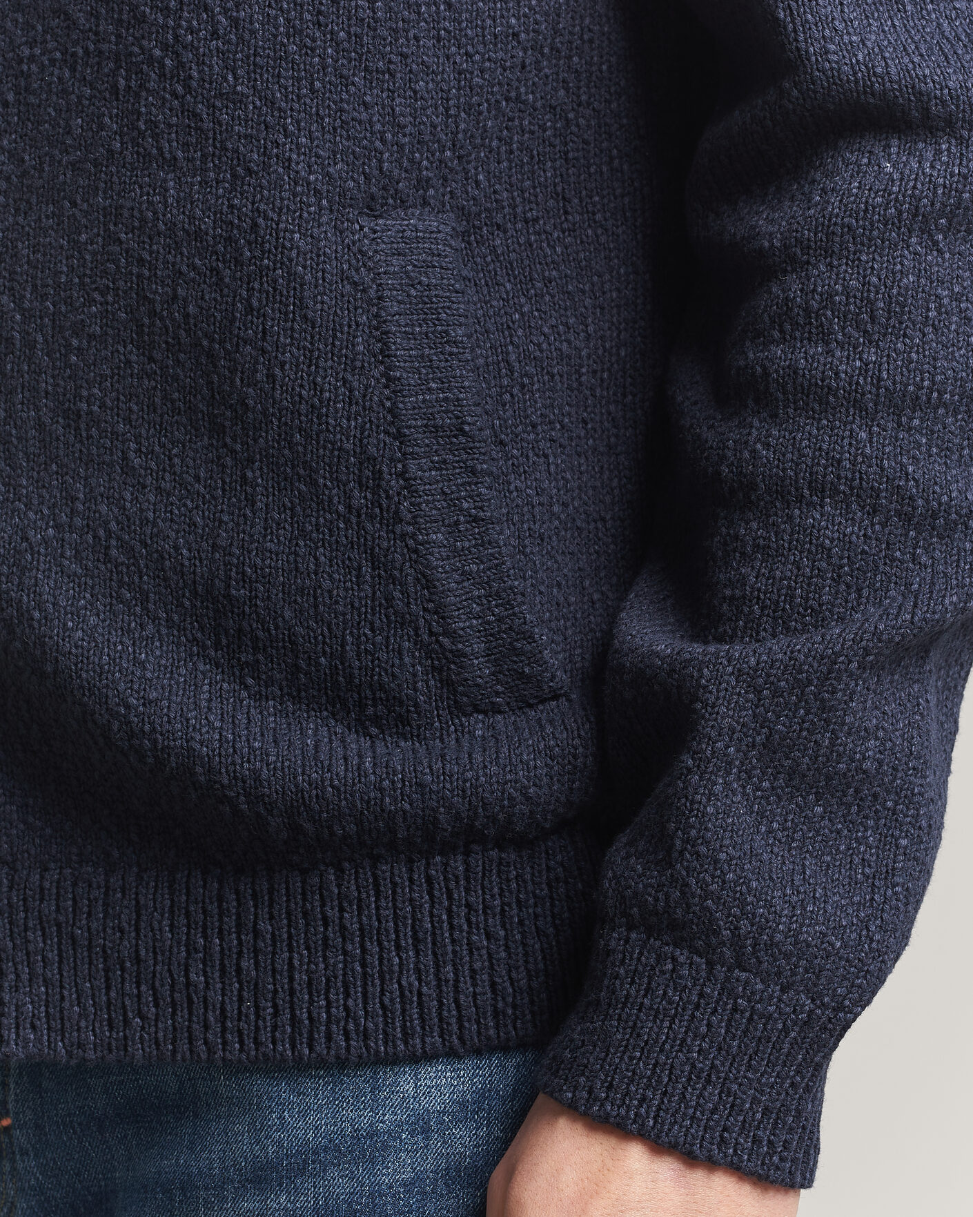 Herren | Pullover | Morris | Windham Button Cardigan Navy