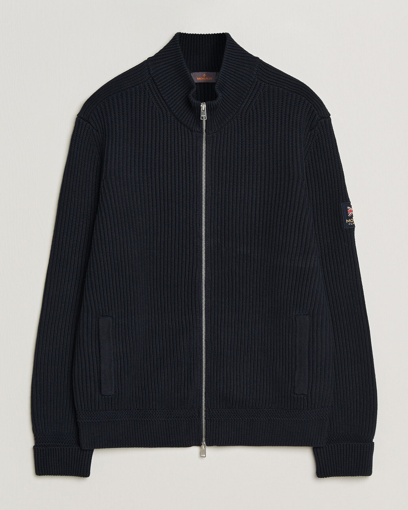 Herren | Pullover | Morris | Brenton Full-Zip Cardigan Navy