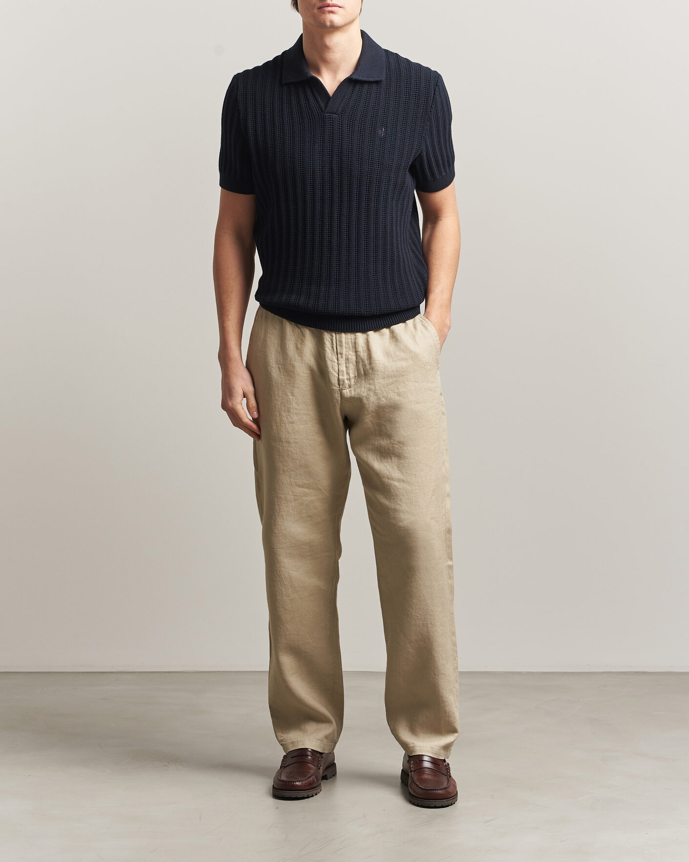 Herren | Poloshirts | Morris | Baldwin Resort Polo Navy