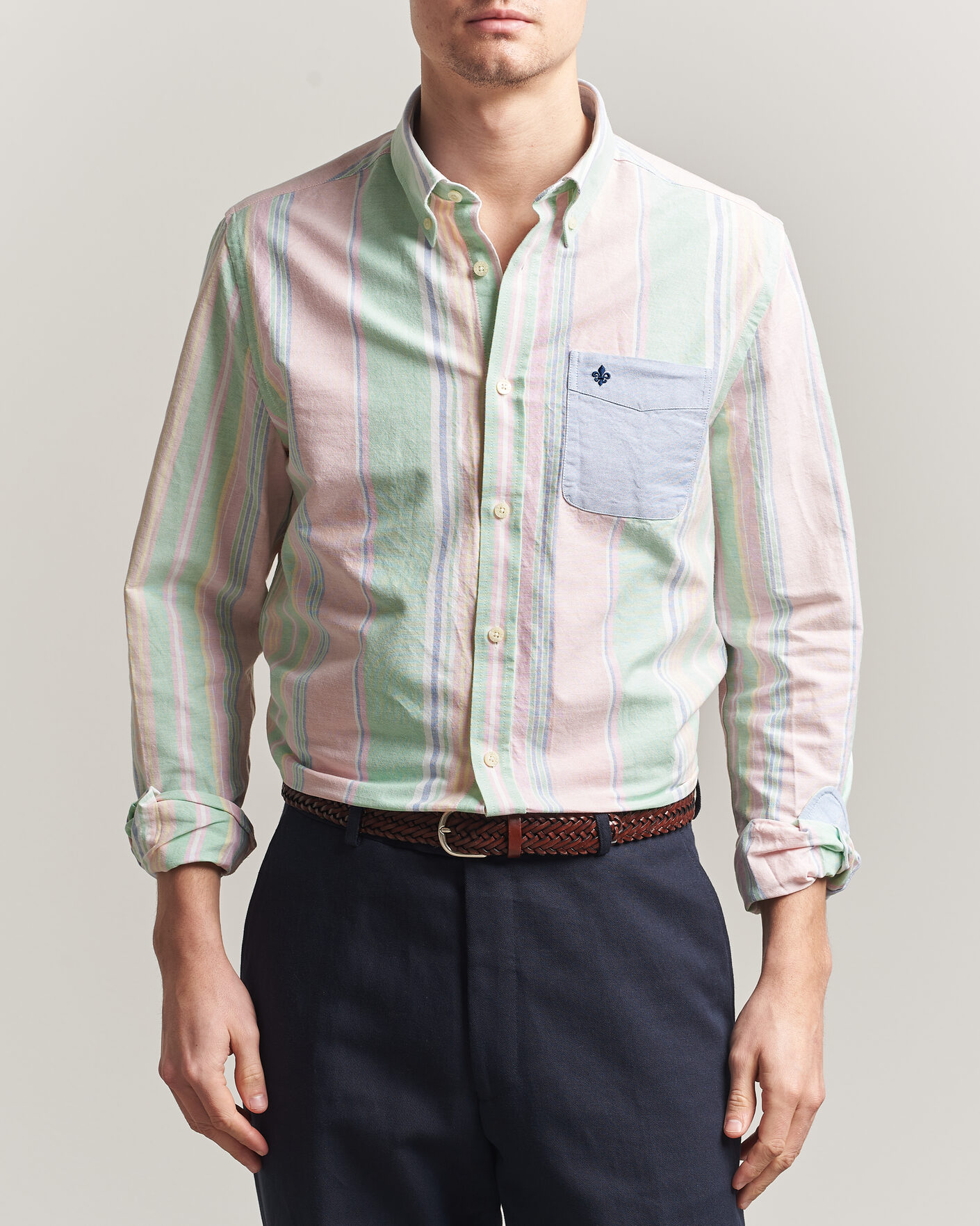Herren | Hemden | Morris | Happy Oxford Shirt Multi