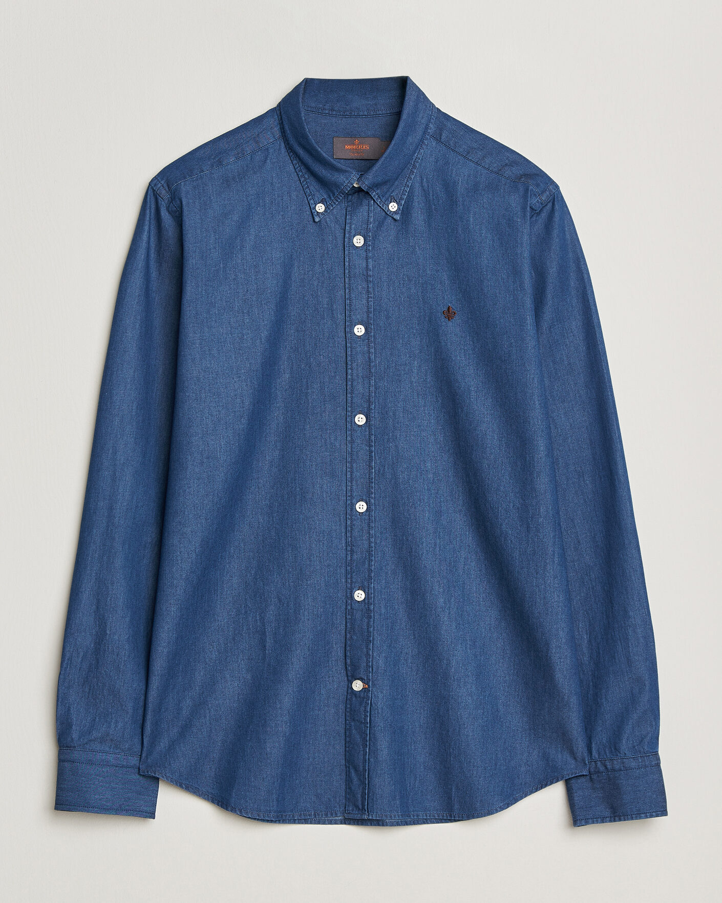 Herren | Hemden | Morris | Light Denim Shirt Blue