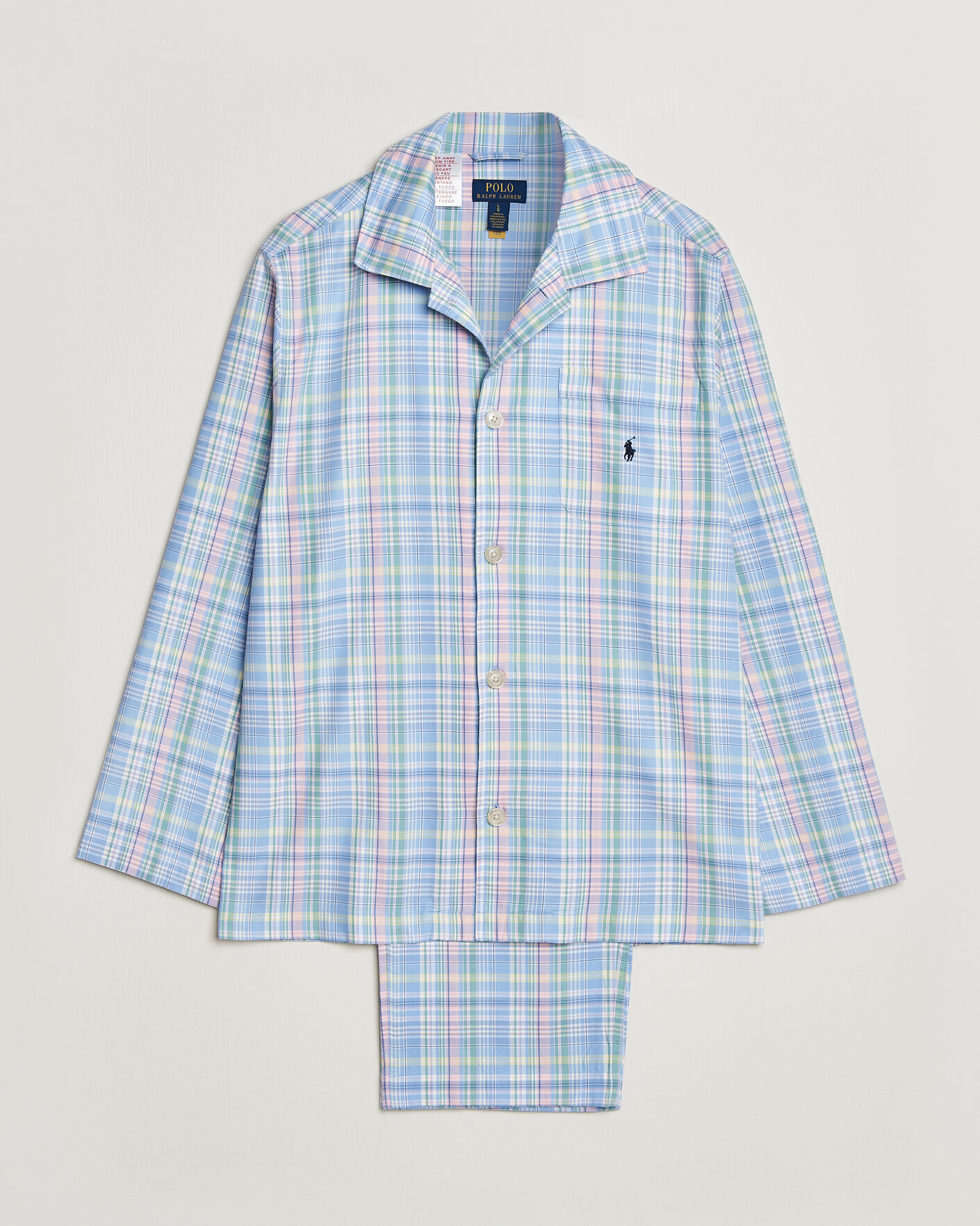 Herren | Schlafanzüge & Bademäntel | Polo Ralph Lauren | Cotton Checked Pyjama Set Multi