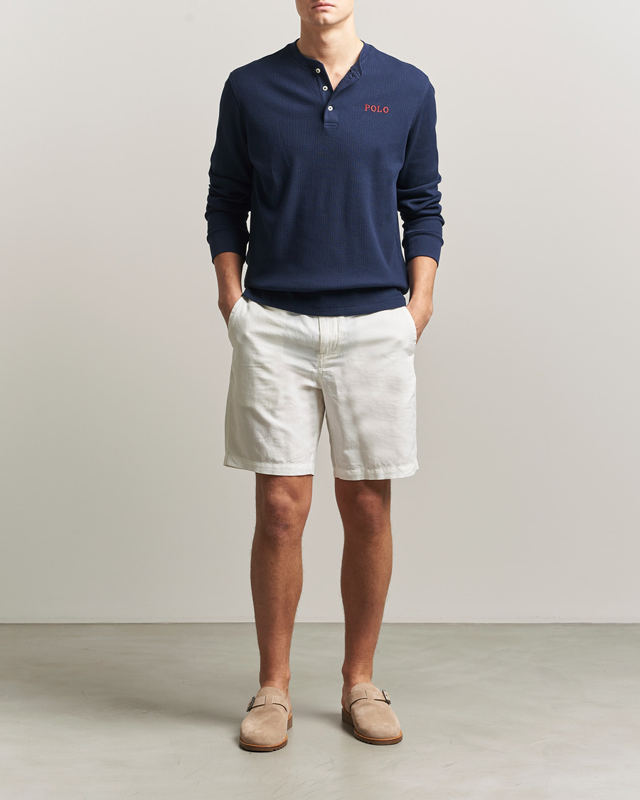 Herren | Schlafanzüge & Bademäntel | Polo Ralph Lauren | Waffle Henley Loungewear Cruise Navy