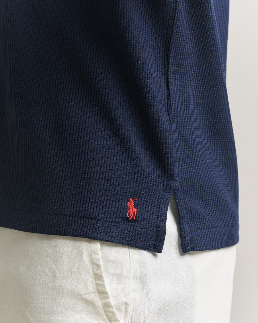 Herren | Schlafanzüge & Bademäntel | Polo Ralph Lauren | Waffle Henley Loungewear Cruise Navy