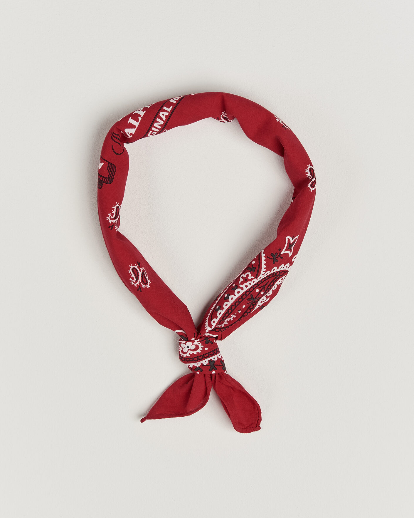 Herren | Tücher | Polo Ralph Lauren | Cotton Printed Bandana Red/White