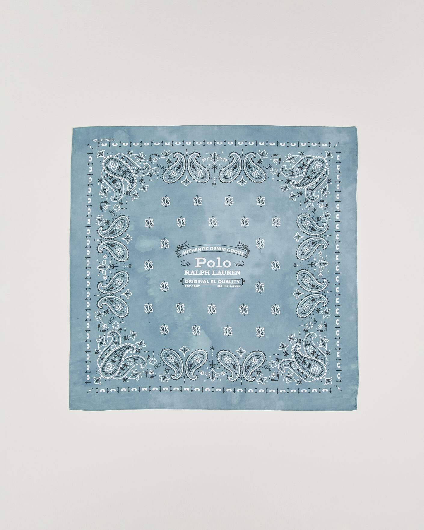 Herren | Tücher | Polo Ralph Lauren | Cotton Printed Bandana Vessle Blue