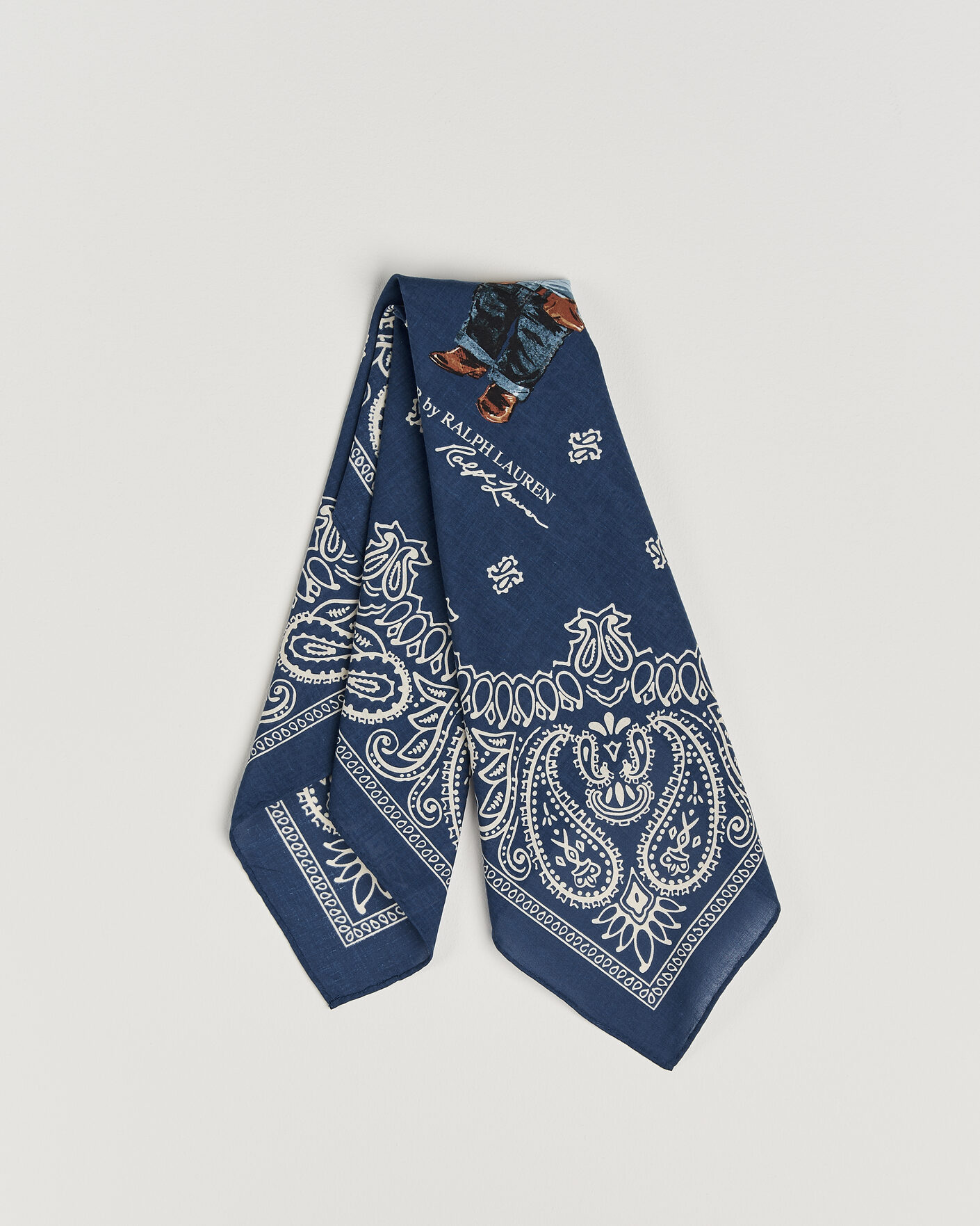Herren | Tücher | Polo Ralph Lauren | Printed Bear Scarf Navy Multi