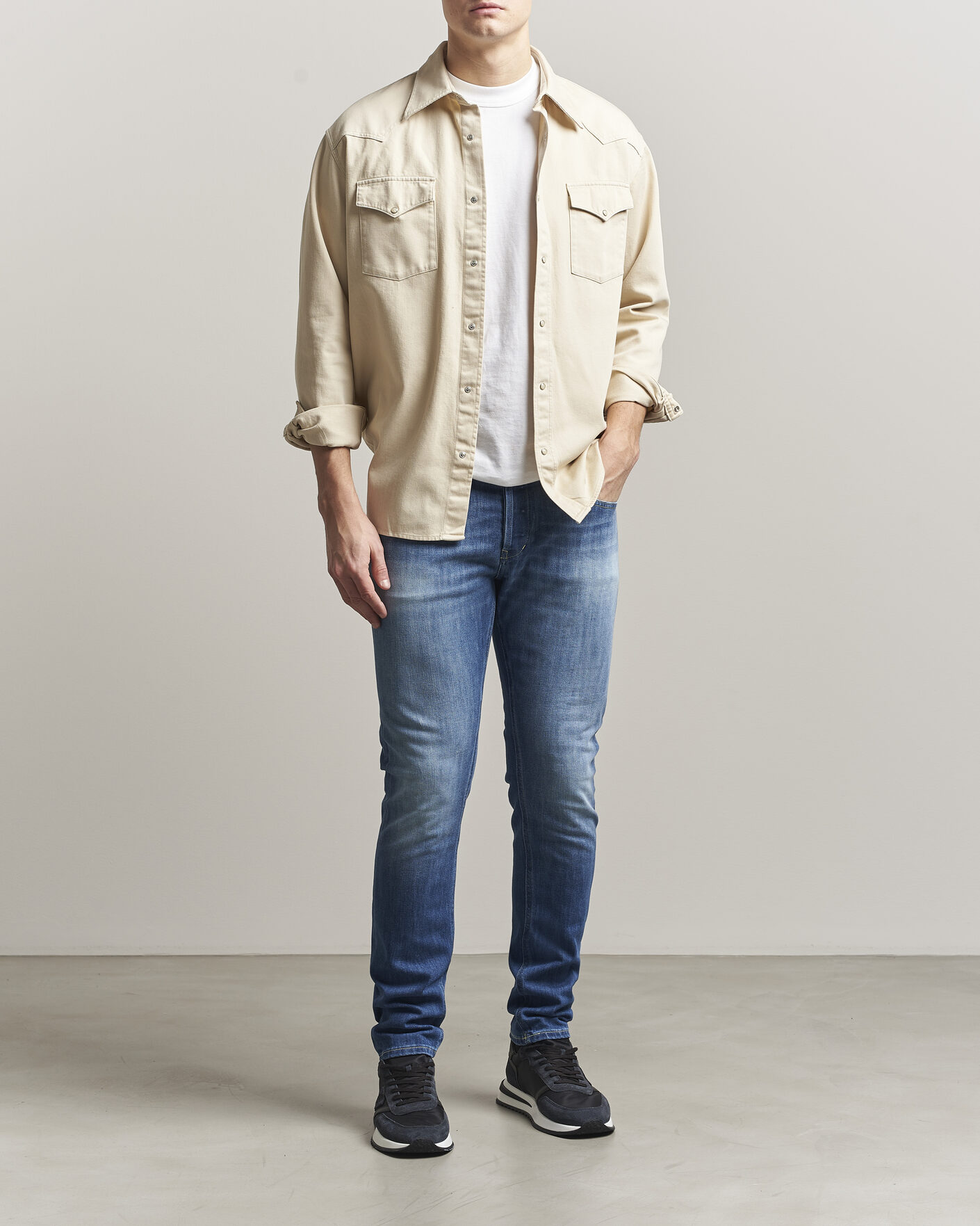 Herren | Jeans | Dondup | George Jeans Medium Blue