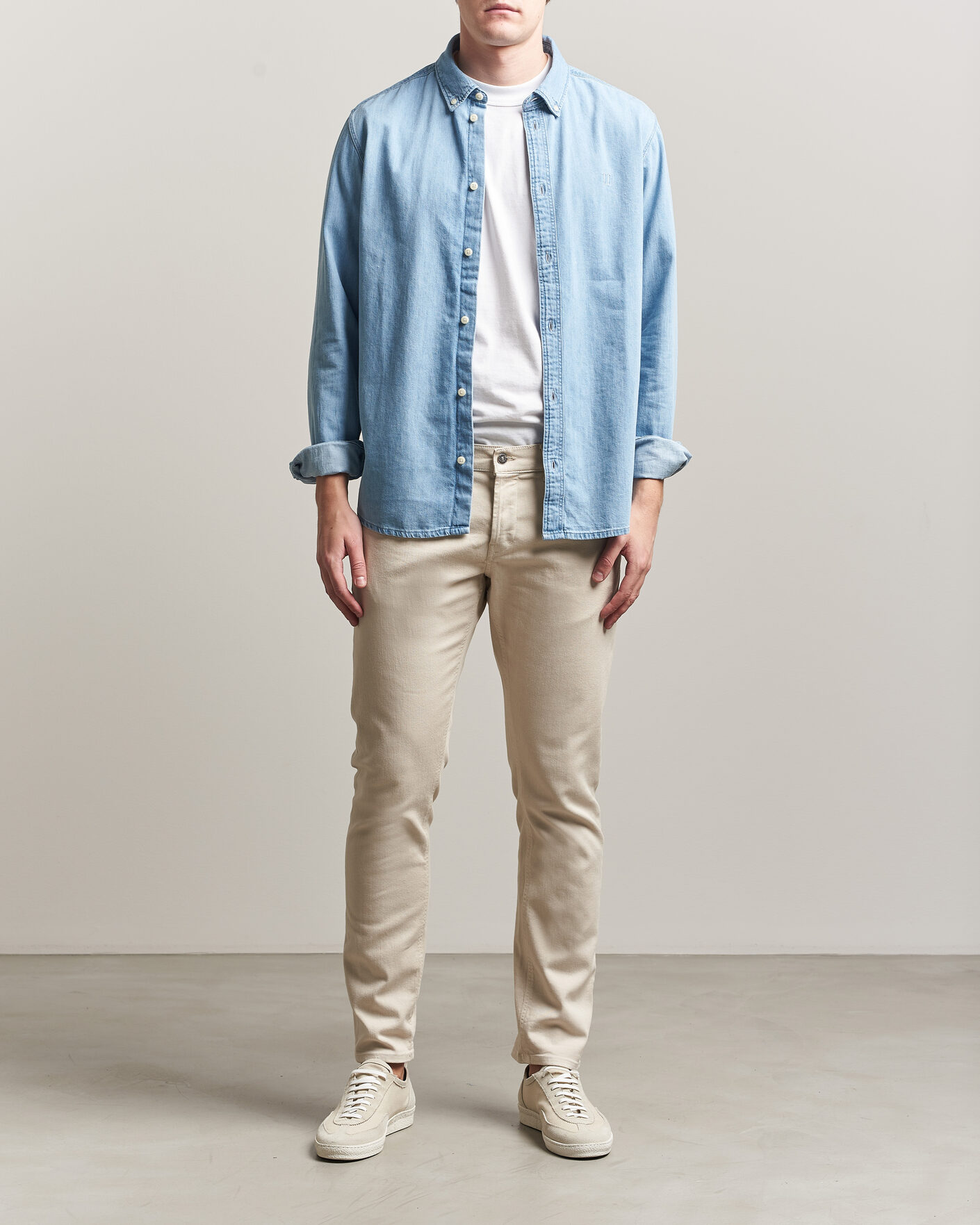 Herren | Jeans | Dondup | George Bullstretch 5-Pocket Pants Beige