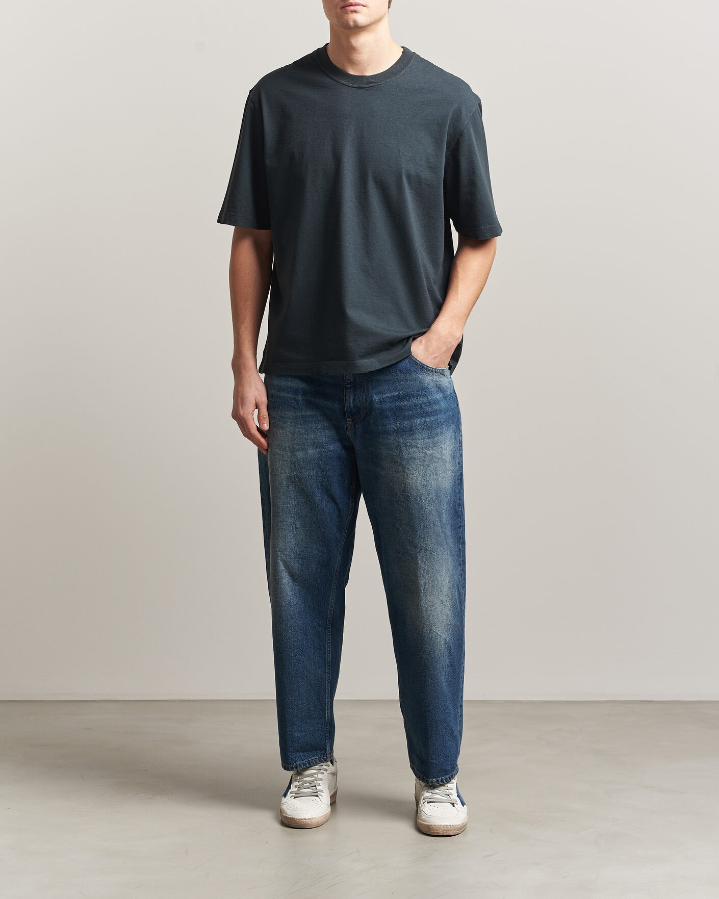 Herren | Hemden | Dondup | Anthony Loose Fit Jeans Medium Blue