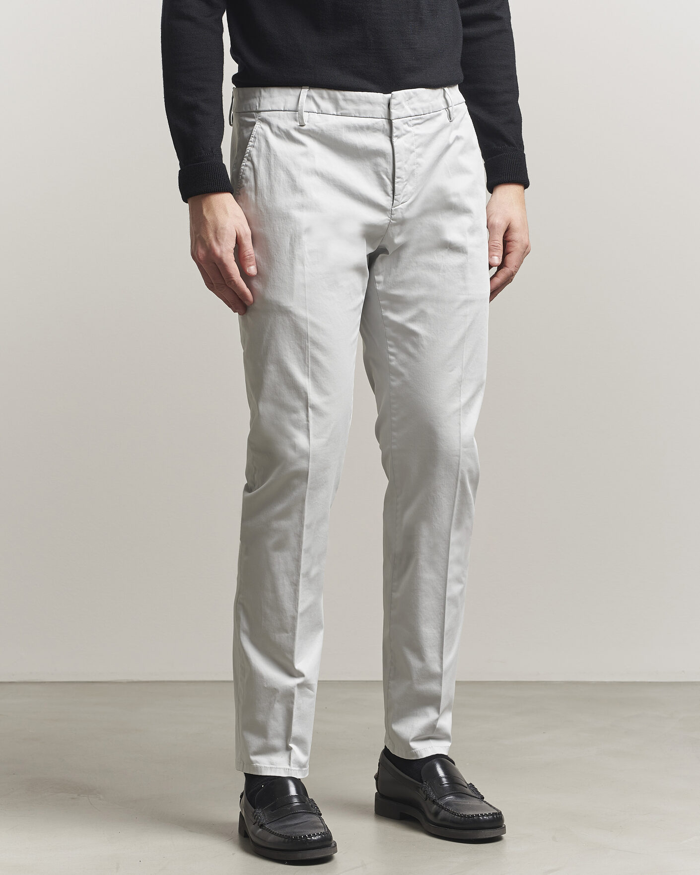 Herren | Hosen | Dondup | Spiritisimo Cotton Chinos Light Grey