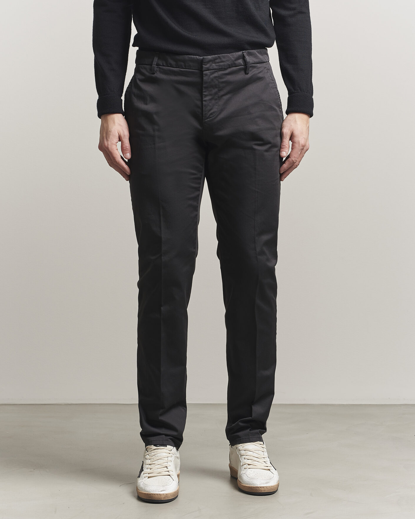 Herren | Hosen | Dondup | Spiritisimo Cotton Chinos Black