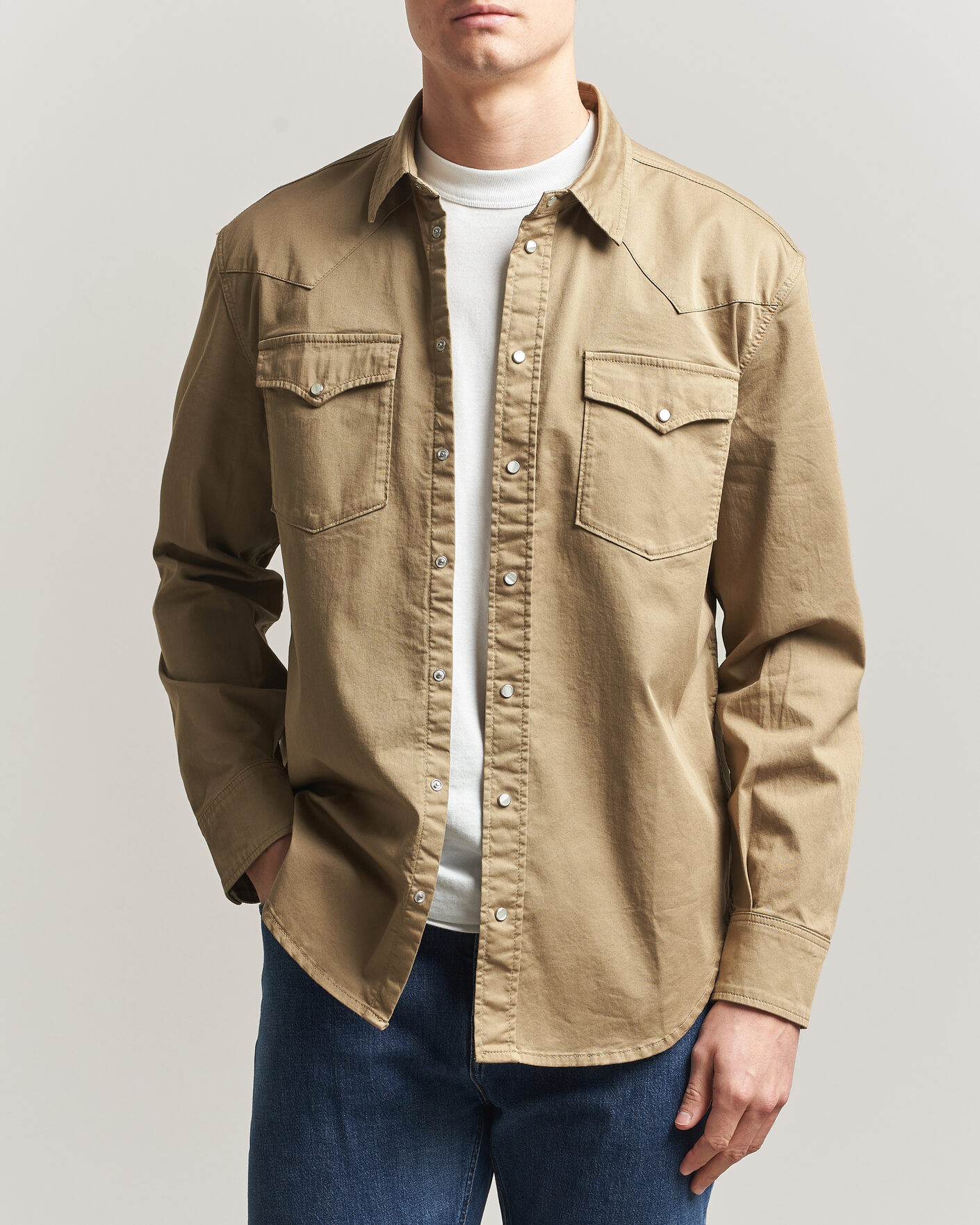 Herren | Hemden | Dondup | Regular Fit Shirt Beige