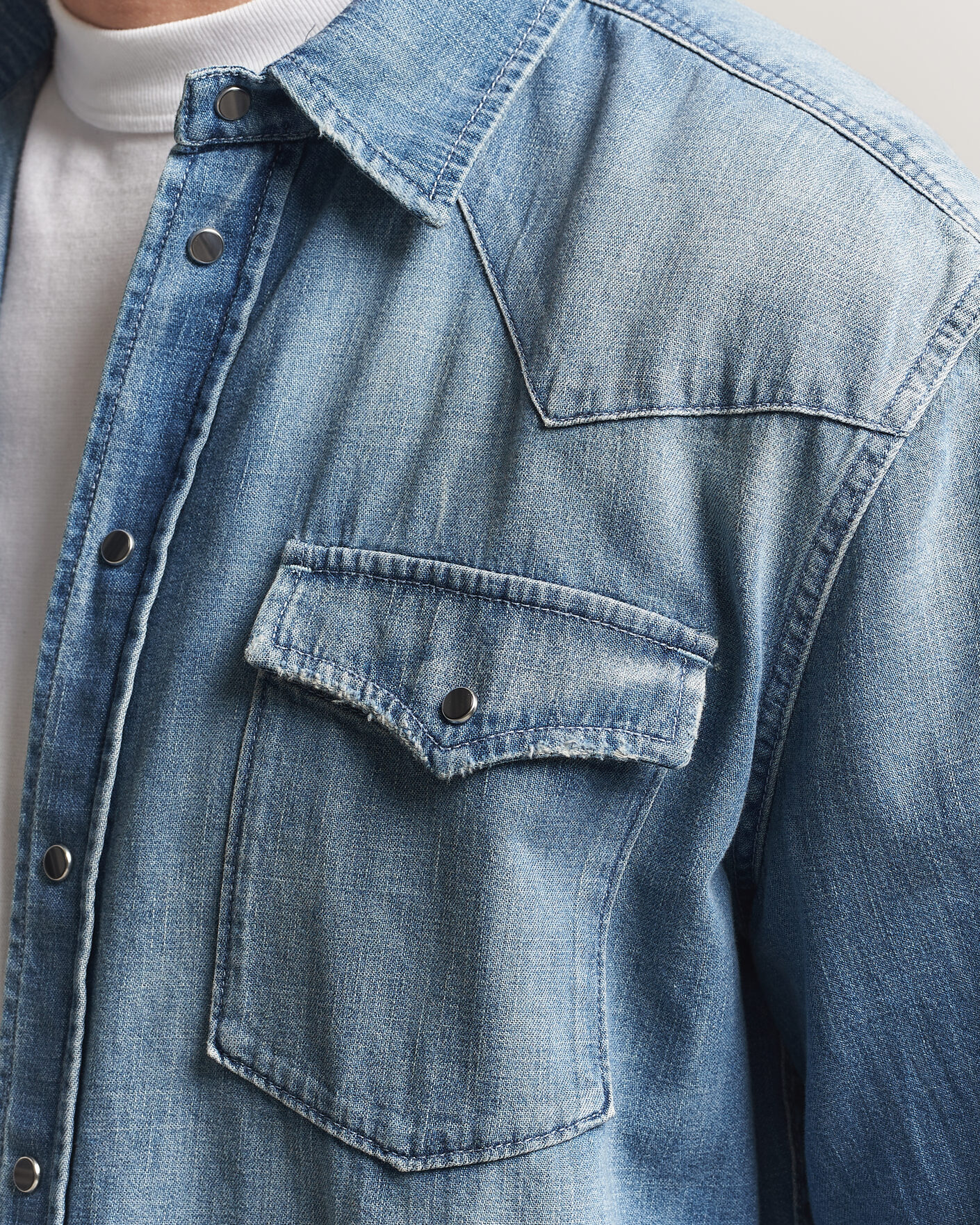 Herren | Hemden | Dondup | Regular Fit Denim Shirt Medium Blue