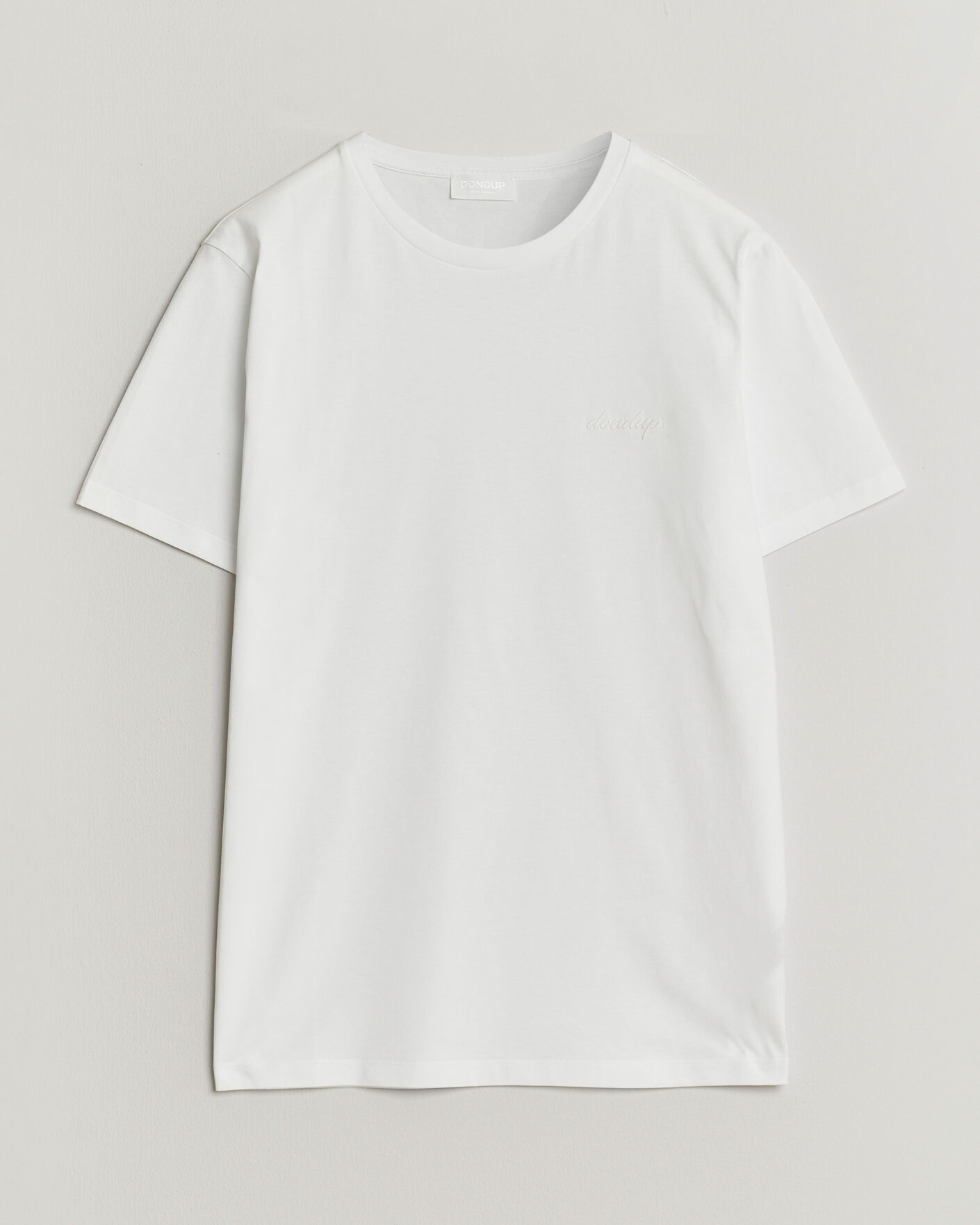 Herren | T-Shirts | Dondup | Logo Crew Neck T-Shirt White