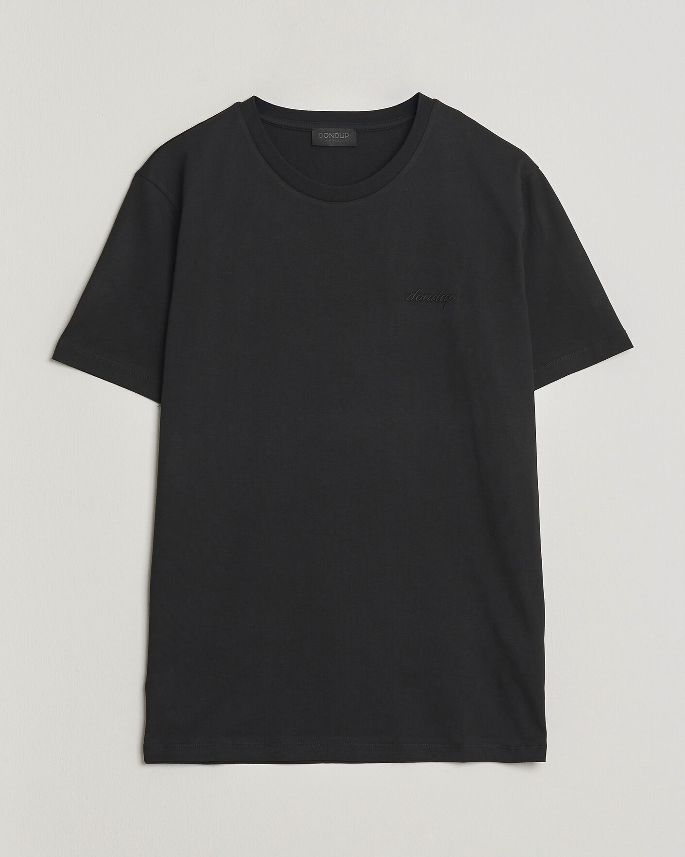 Herren | T-Shirts | Dondup | Logo Crew Neck T-Shirt Black