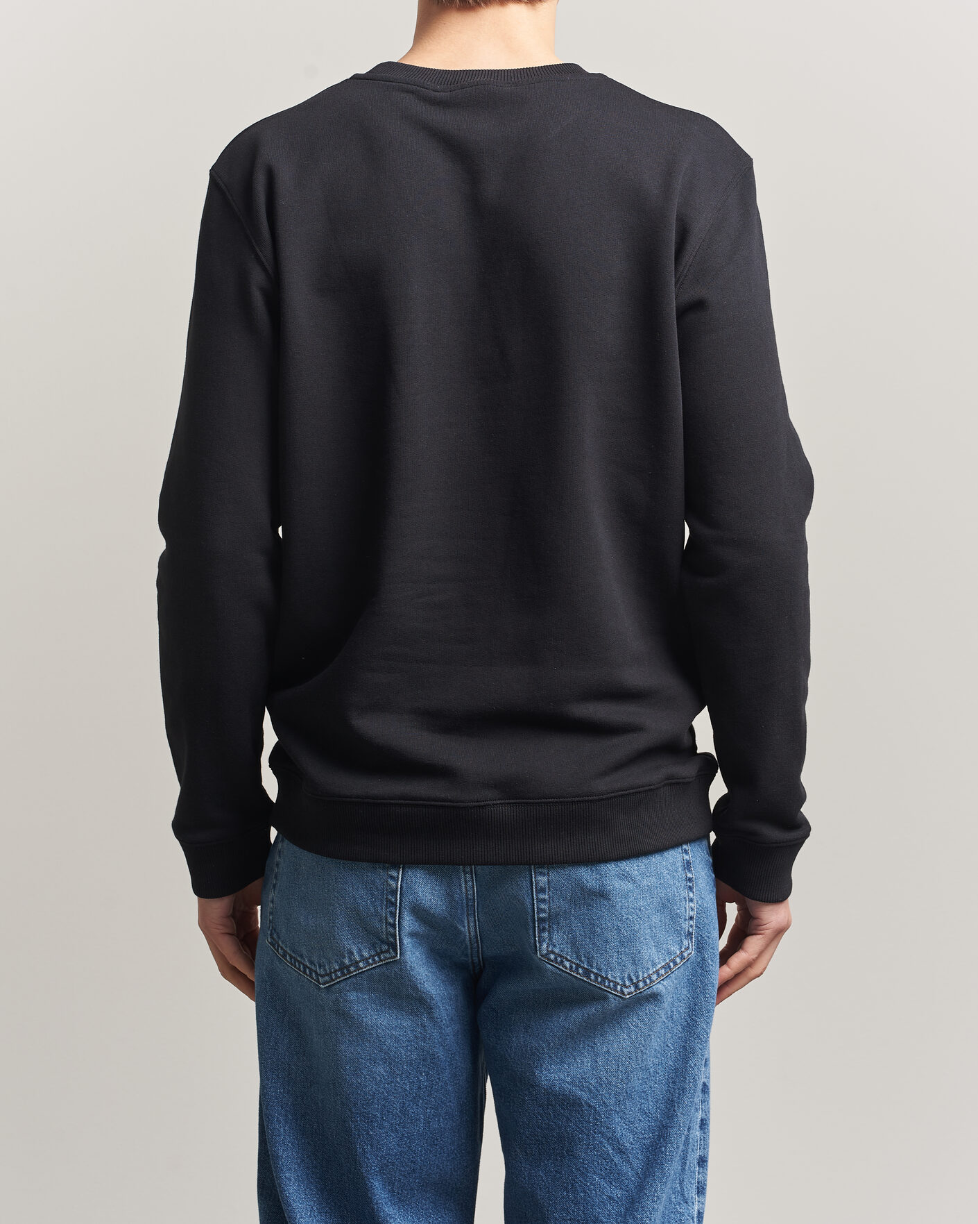 Herren | Pullover | Dondup | Logo Crew Neck Sweatshirt Black