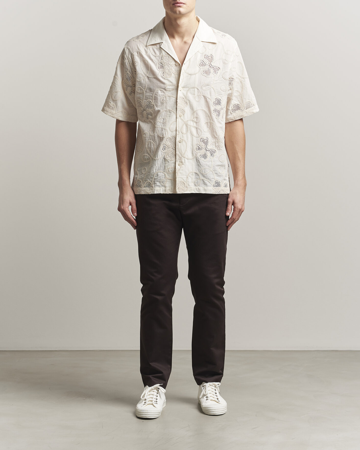 Herren | Hosen | NN07 | Theo Regular Fit Stretch Chinos Deep Truffle