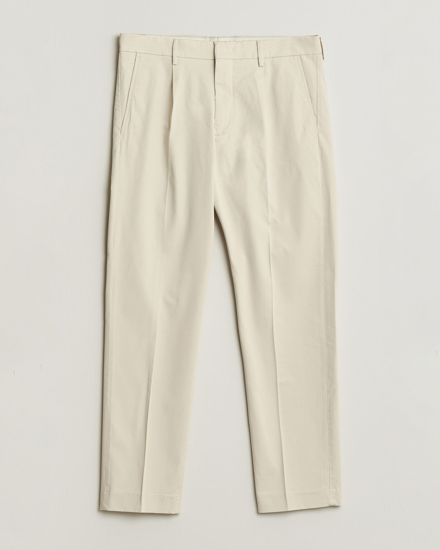 Herren | Hosen | NN07 | Bill Pleated Trousers Ivory