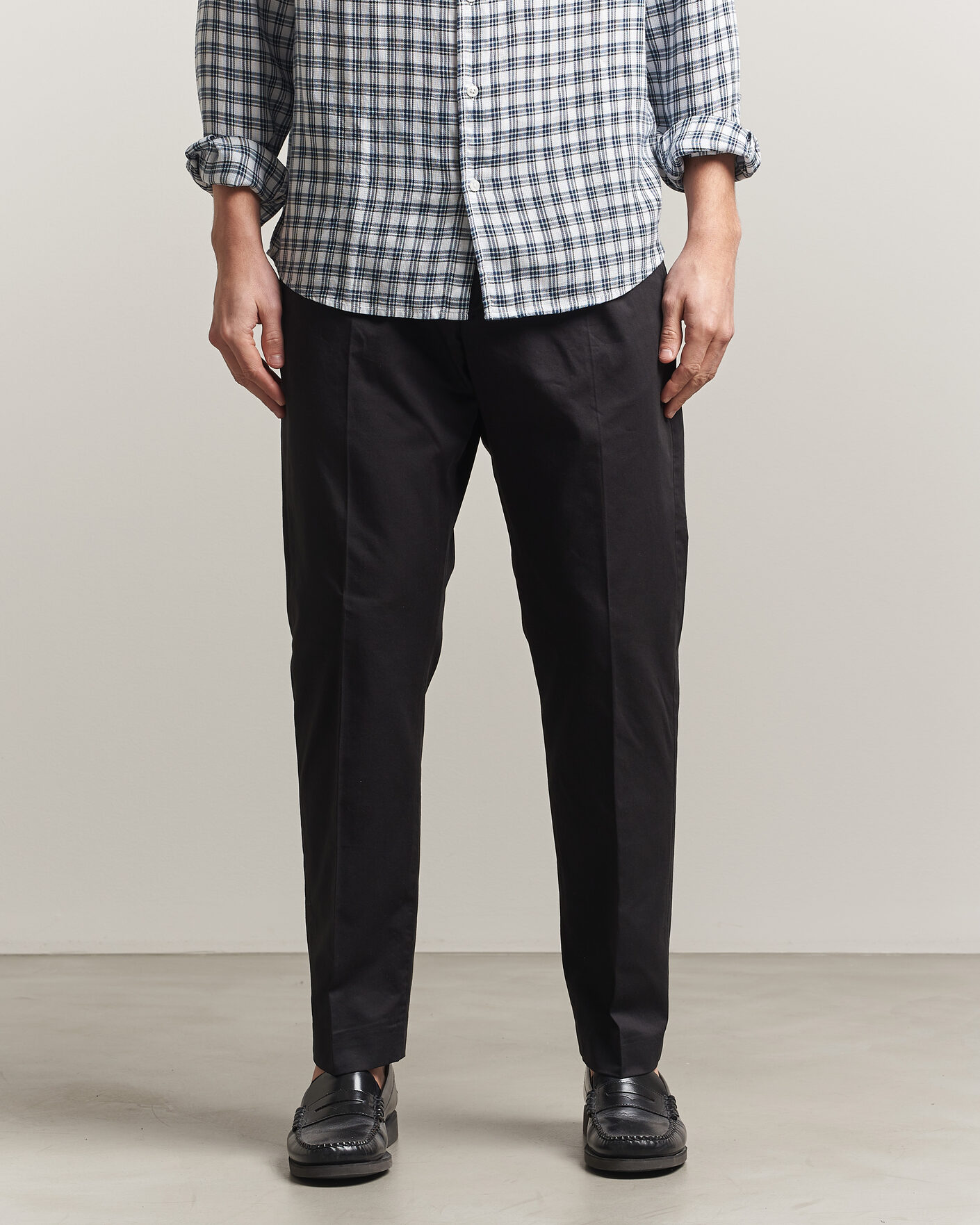 Herren | Hosen | NN07 | Bill Pleated Trousers Black