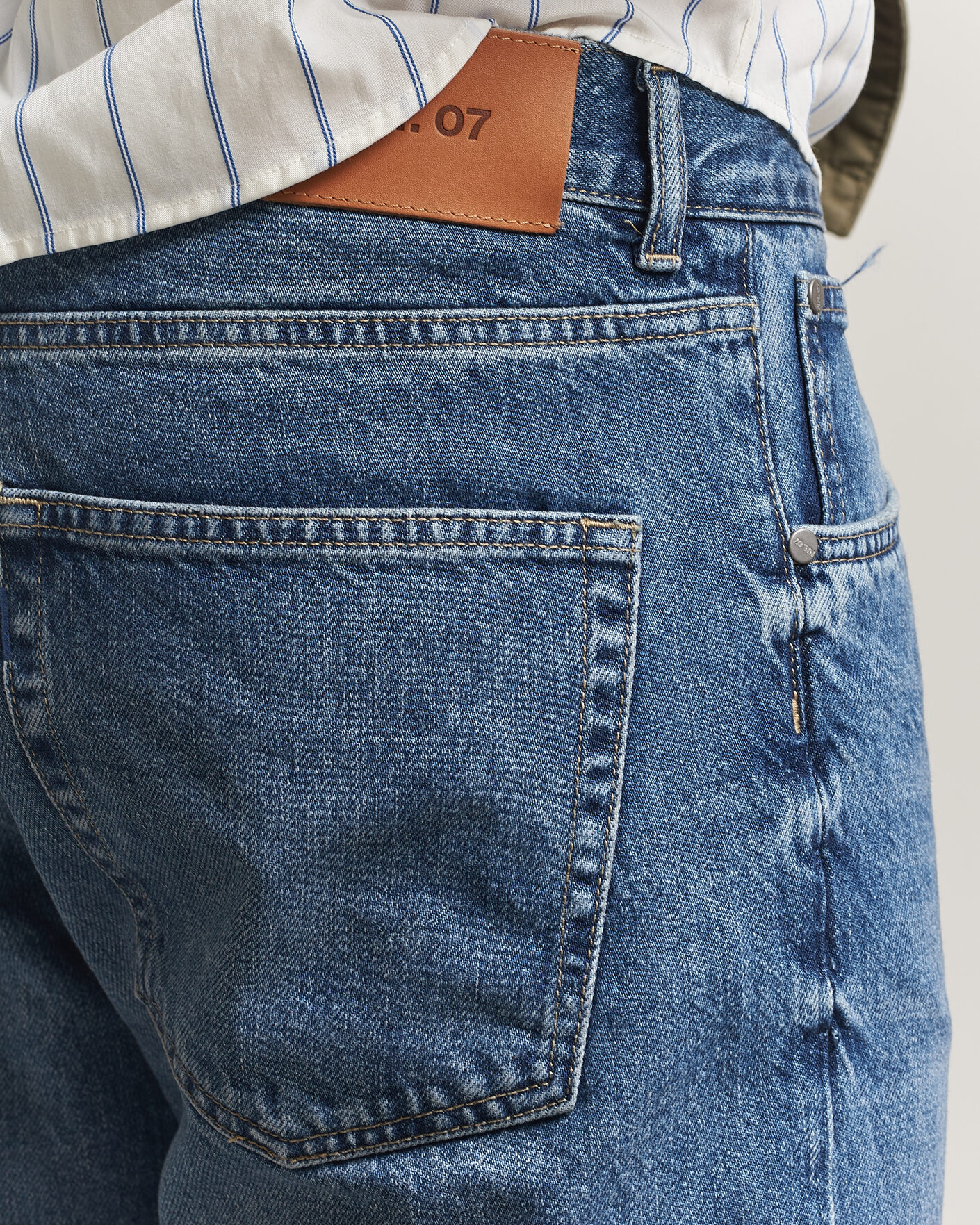 Herren | Hosen | NN07 | Sonny Regular Fit Jeans Blue Distressed
