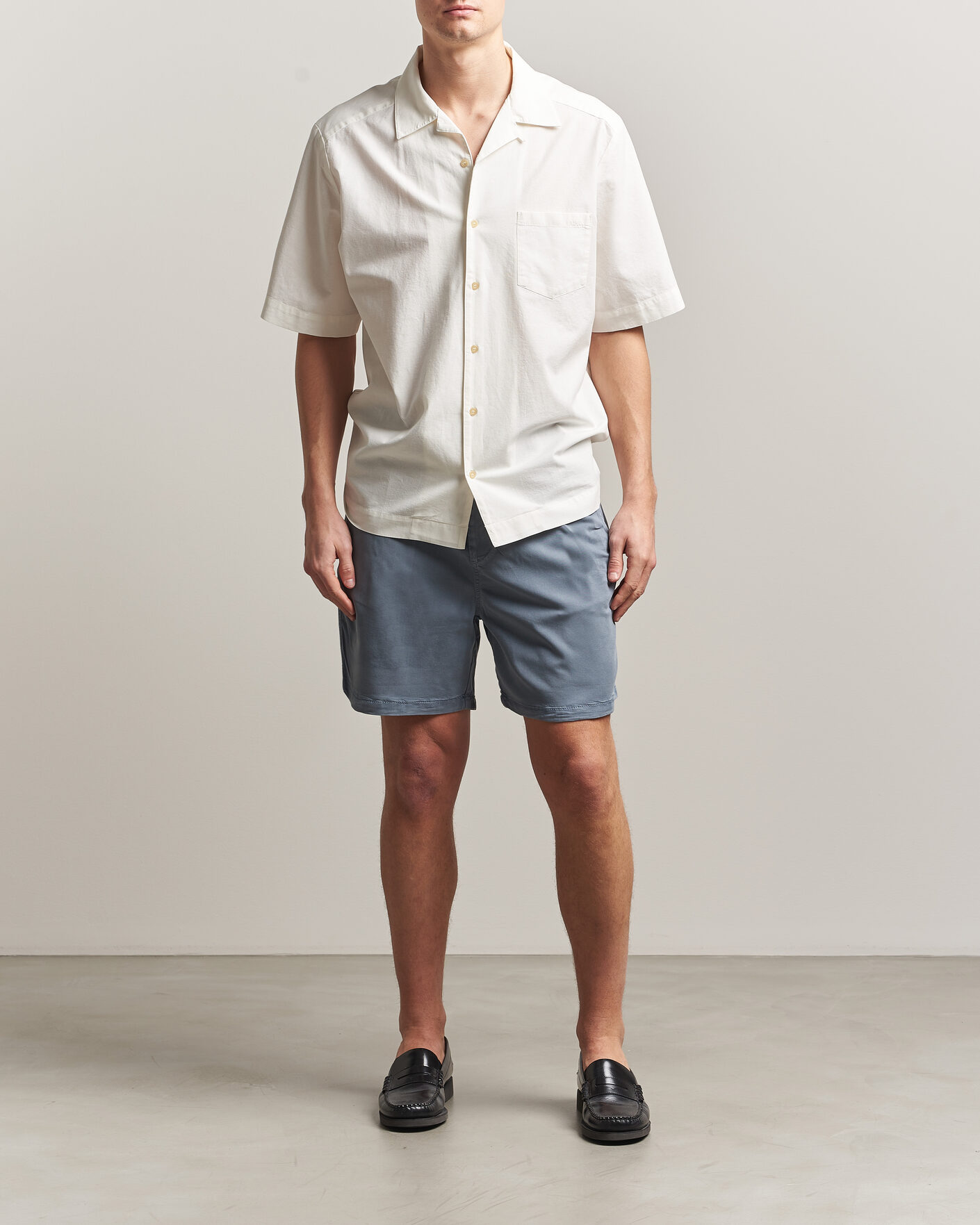 Herren | Shorts | NN07 | Gregor Drawstring Shorts Stone Blue