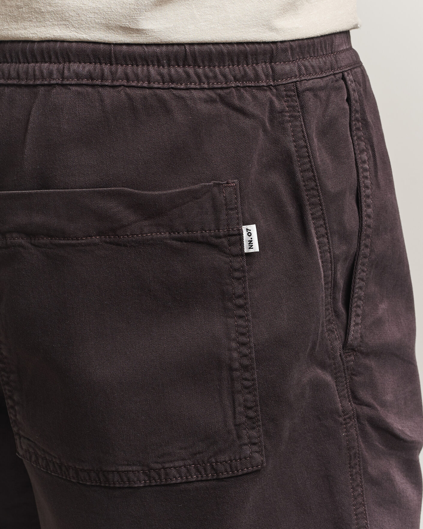 Herren | Shorts | NN07 | Gregor Drawstring Shorts Deep Truffle