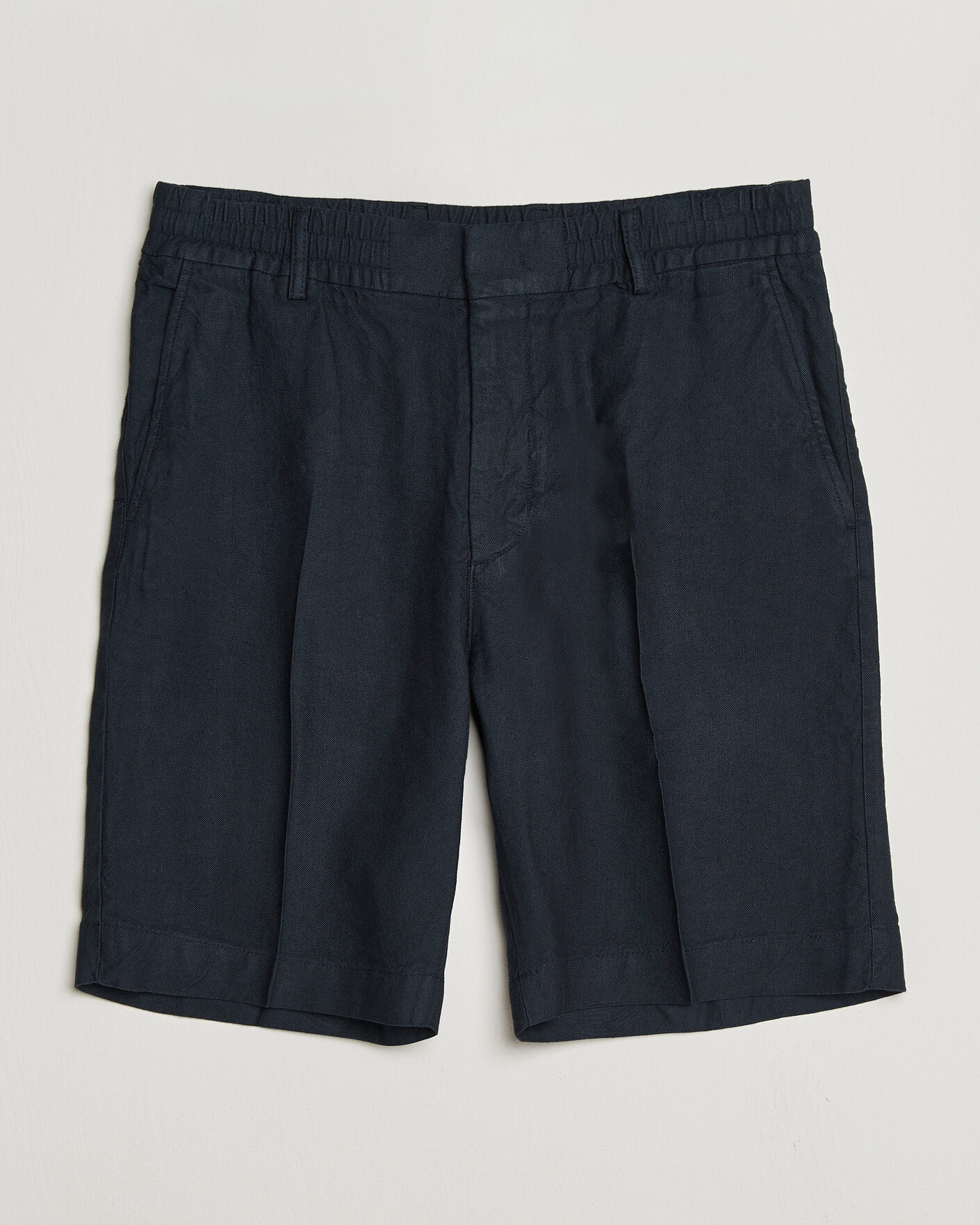 Herren | Shorts | NN07 | Billie Linen/Viscose Drawstring Shorts Deep Navy