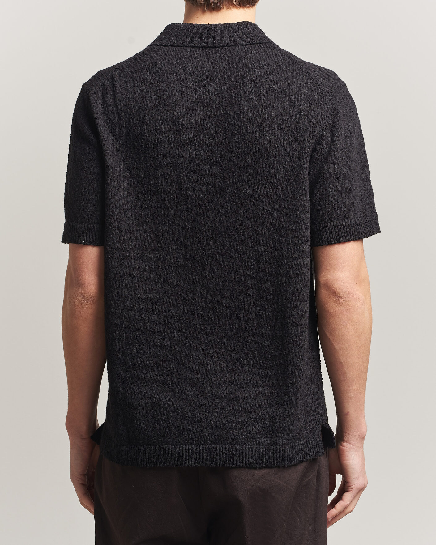 Herren | Poloshirts | NN07 | Randy Knitted Polo Black